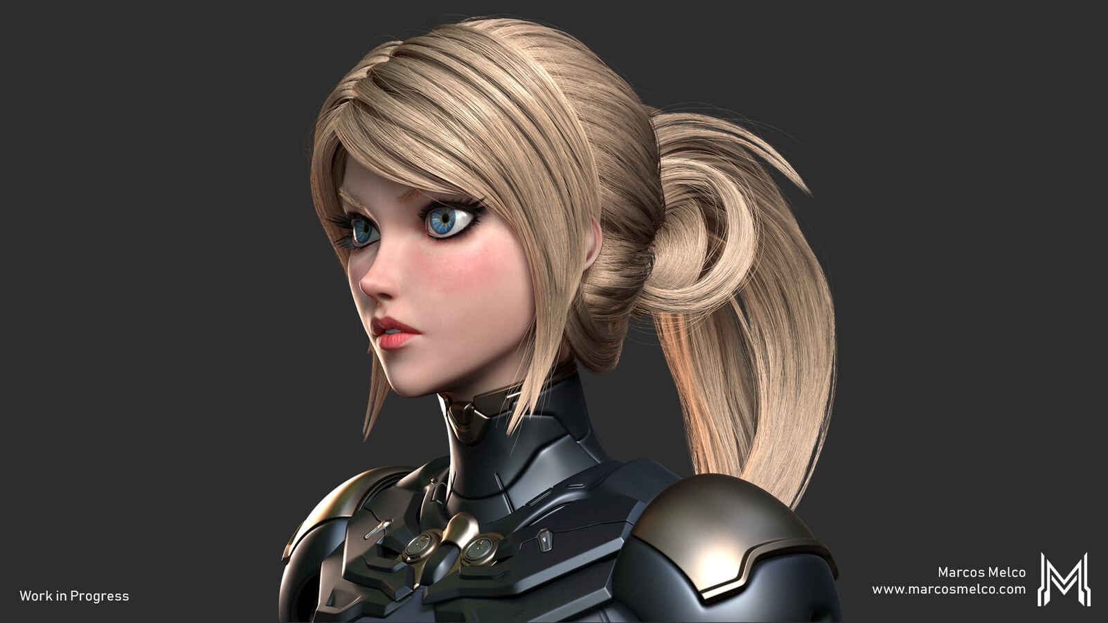 Marcos Melco - Samus Aran - WIP