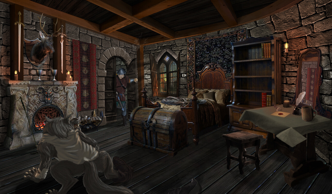 Alexey Molchanov Werewolf castle.