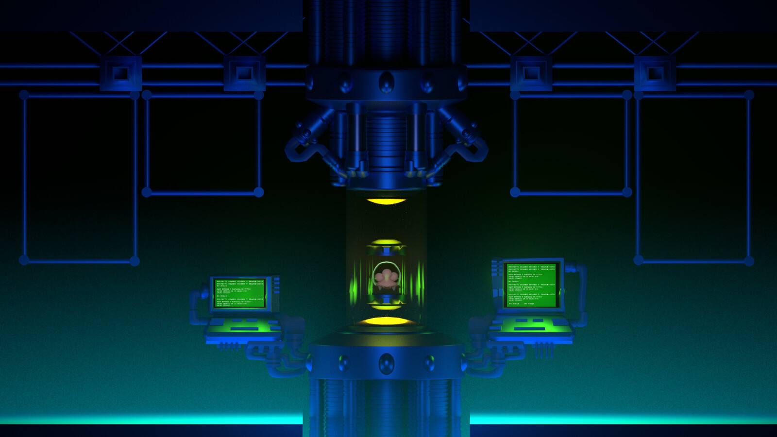 Artstation Super Metroid Title Screen Ariel Vivanco