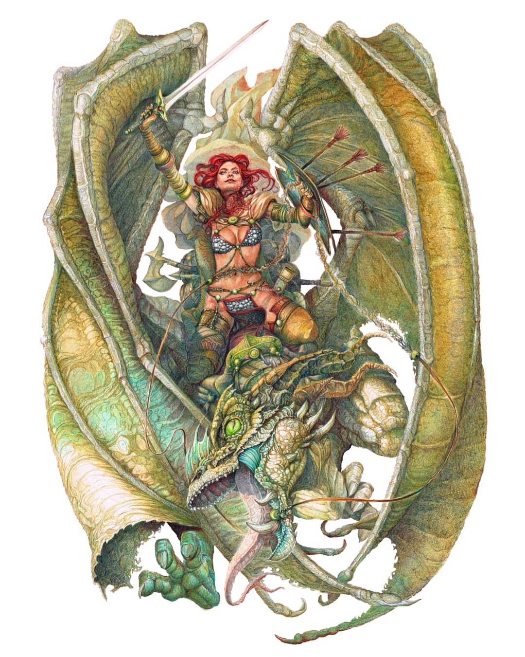 Ilustralia Official Red Sonja 7 Cover