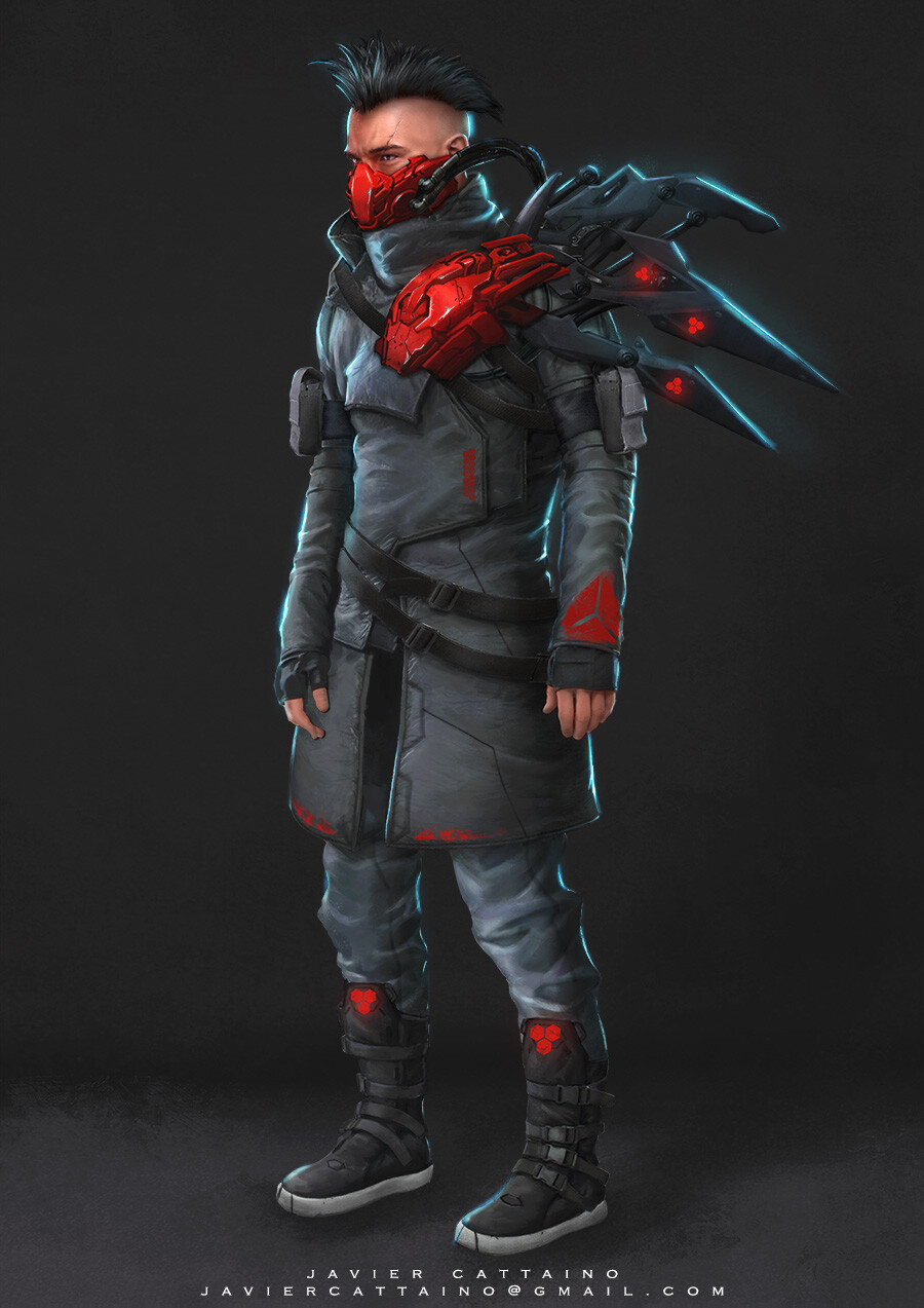 Artstation Character Concept Art Javier Cattaino