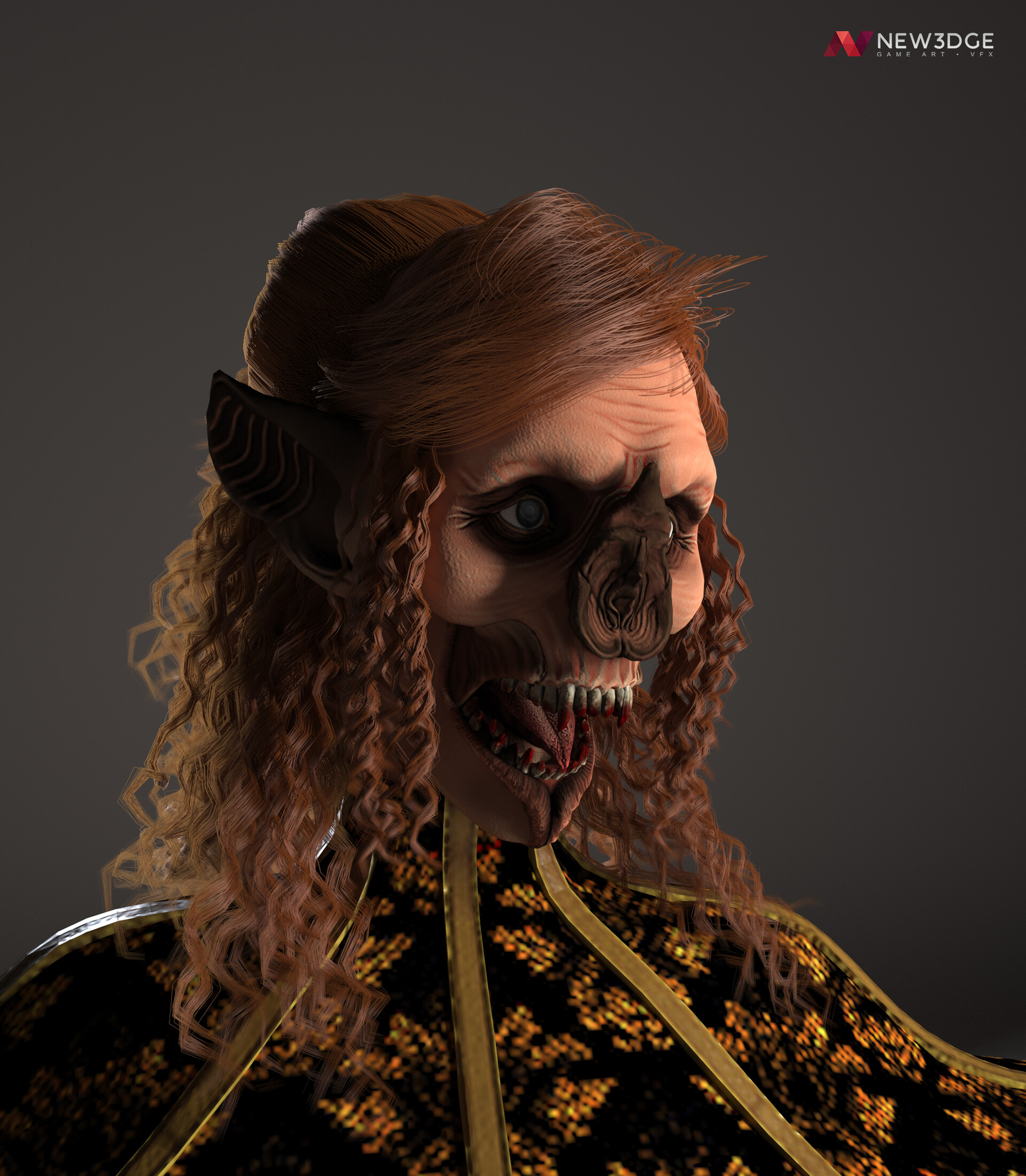 Artstation Victorian Vampire Alessia Malatesta