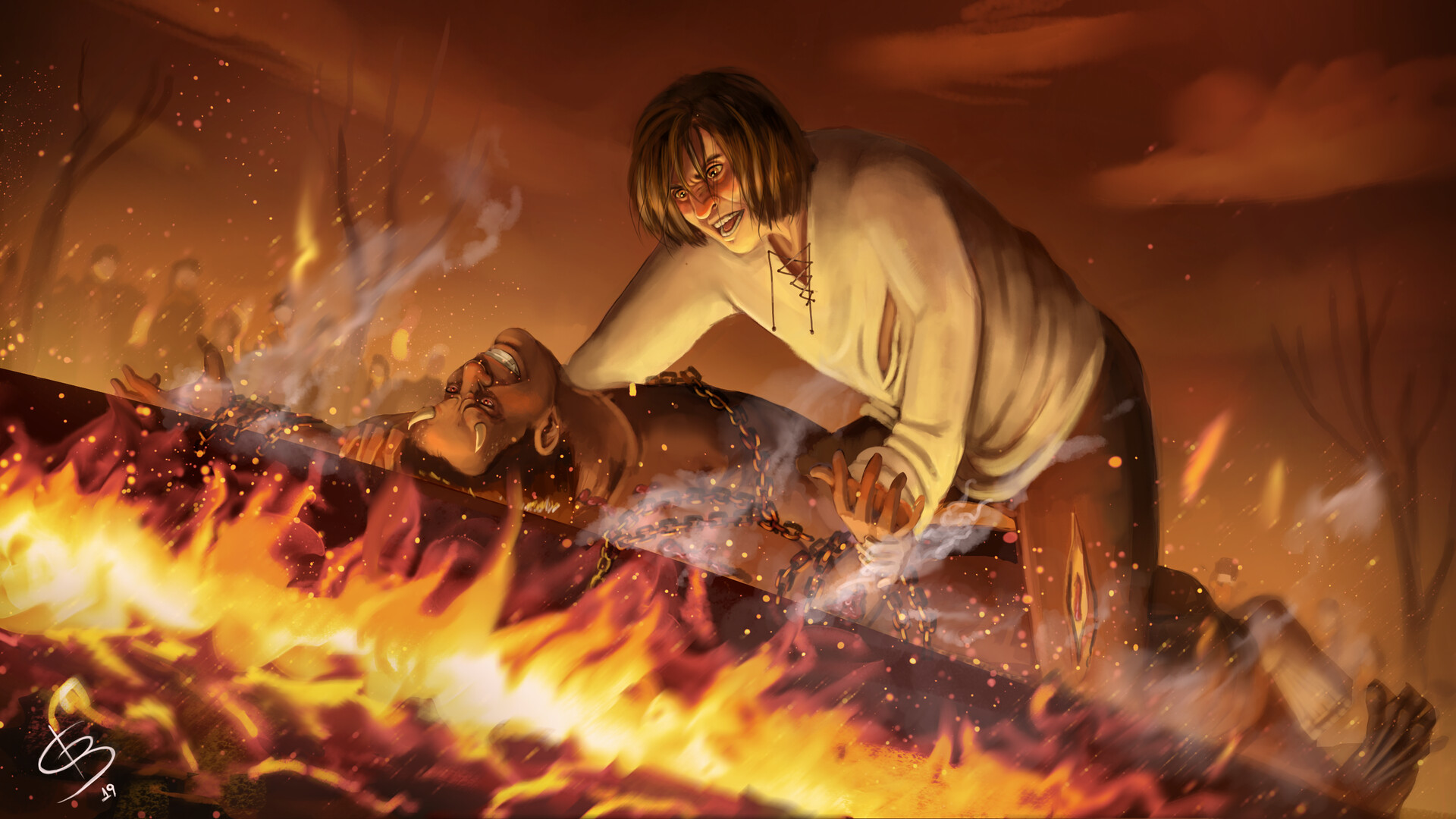 Artstation Tehlu S Sacrifice Giulia Bokel
