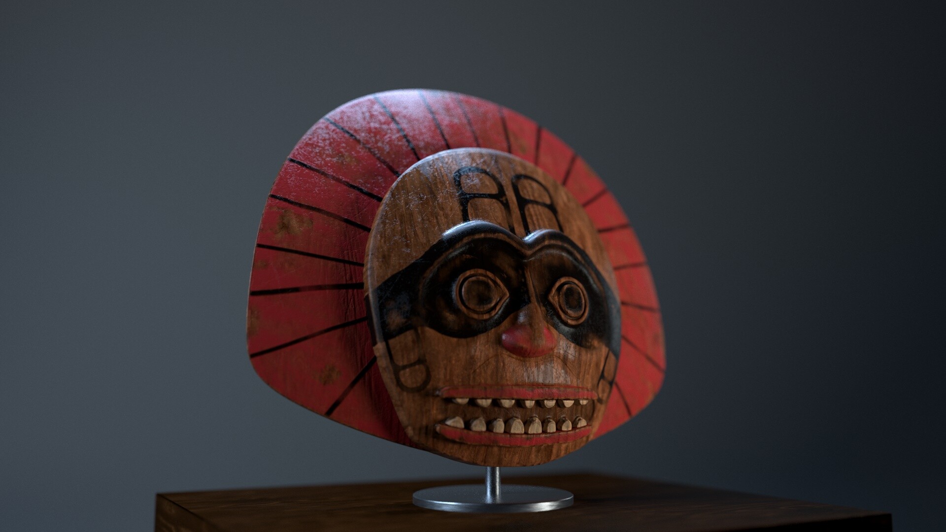 ArtStation - Native American mask