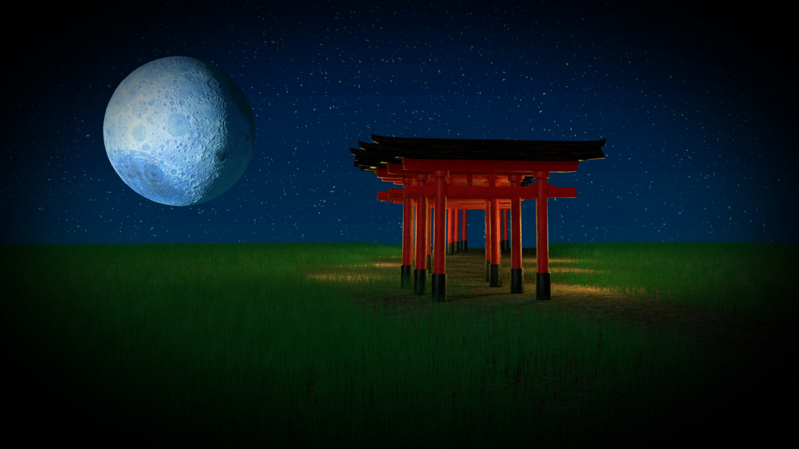 Torii Moonlight