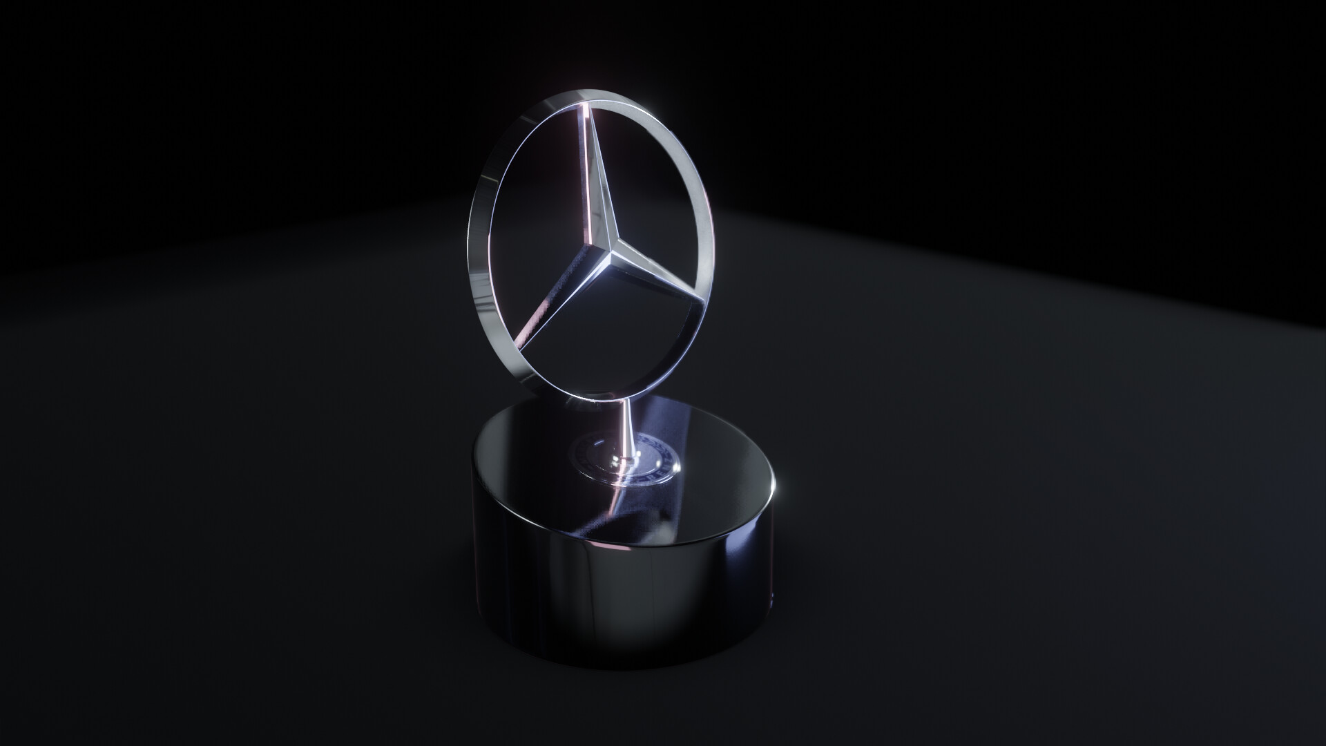 ArtStation - Mercedes-Benz Emblem Paper Weight