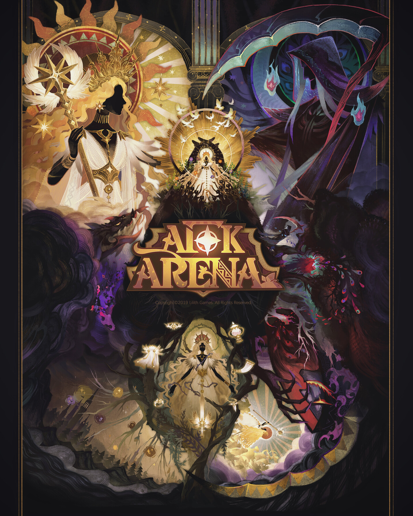Artstation Afk Arena Stylized Opening Animation Hannah L