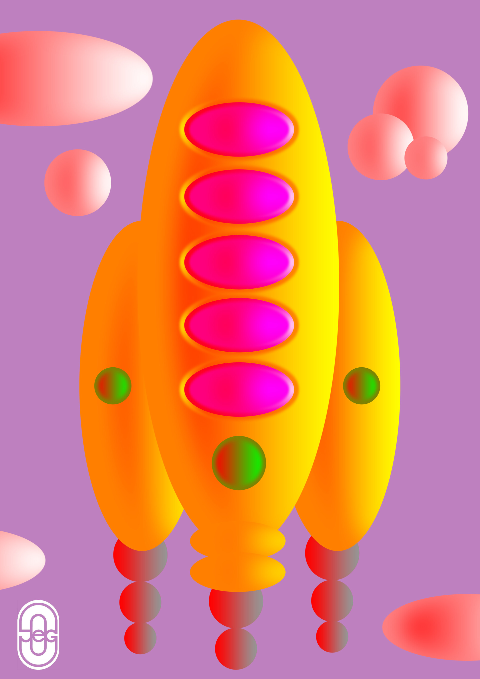 Juan Geldenhuys Rocket Ship Love
