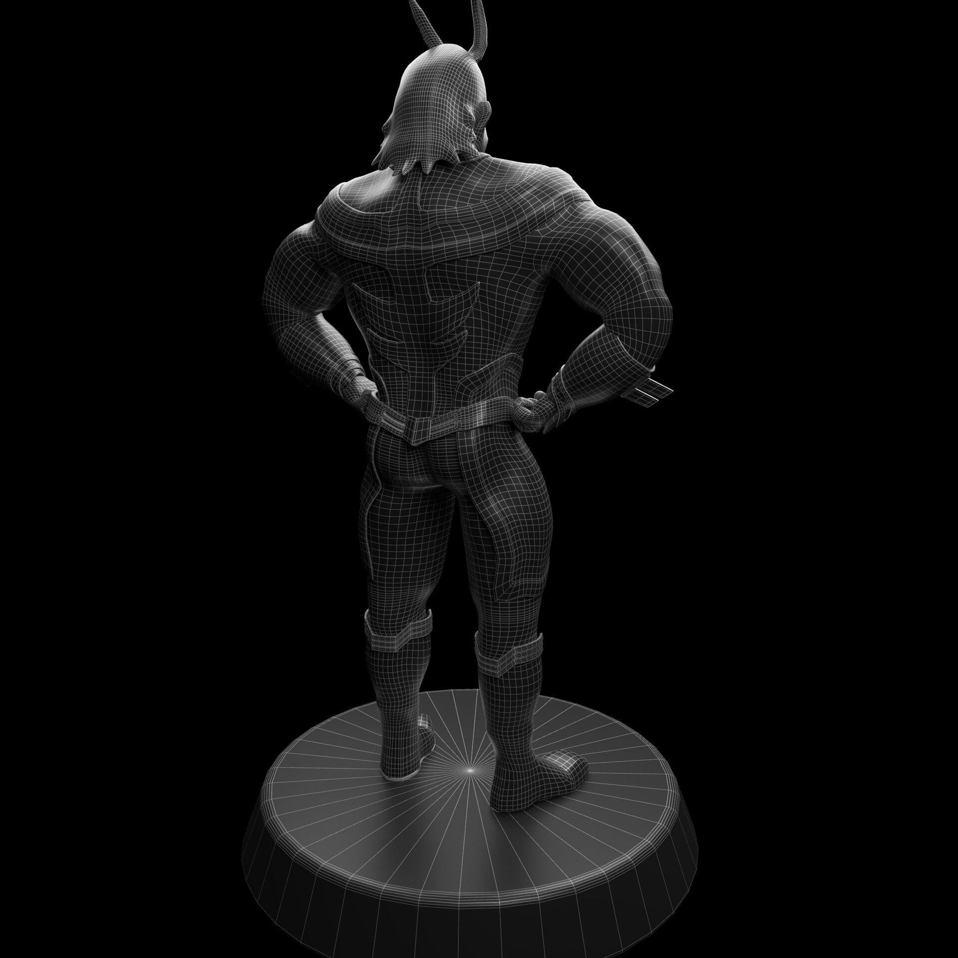 Javier Bautista Coghlan All Might My Hero Academia 3d Model