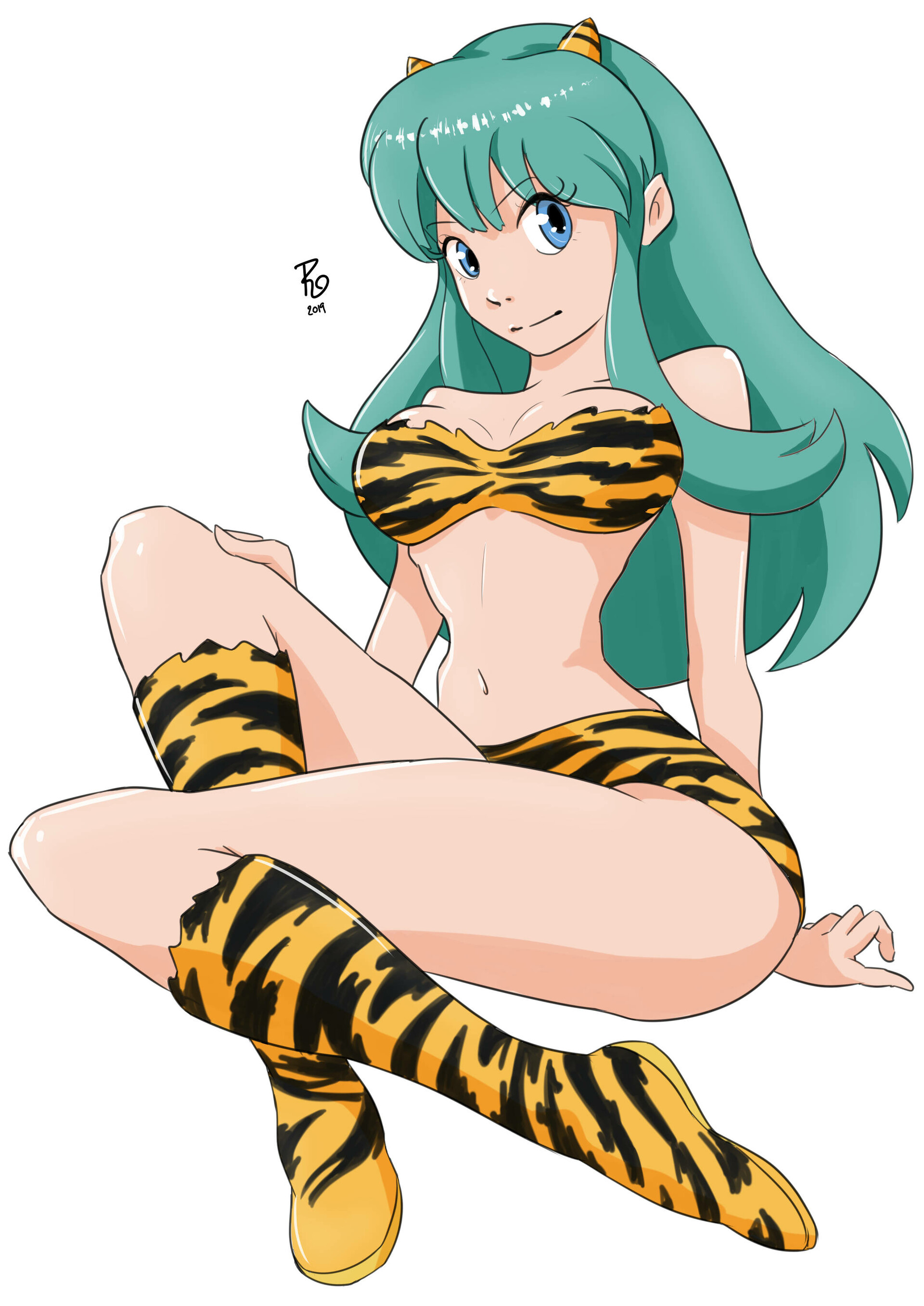 Artstation Lum Urusei Yatsura Roberto Paterniti