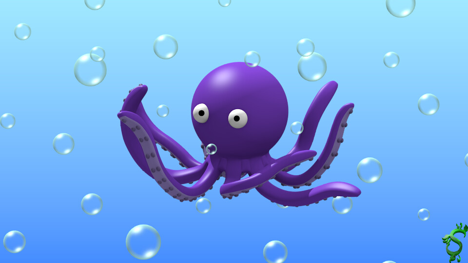 Siilvios - Octopus cartoon