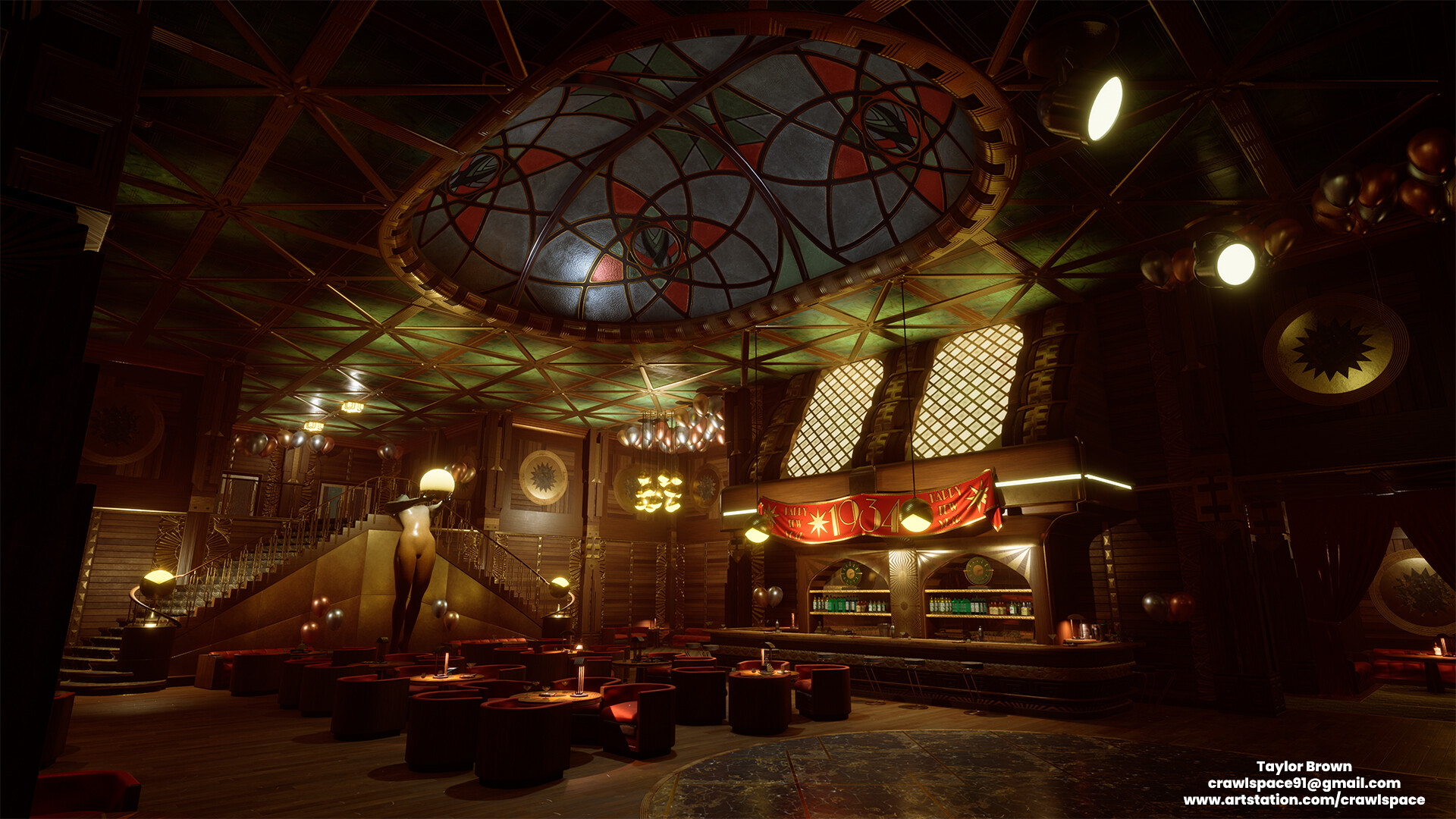 Art shop deco club