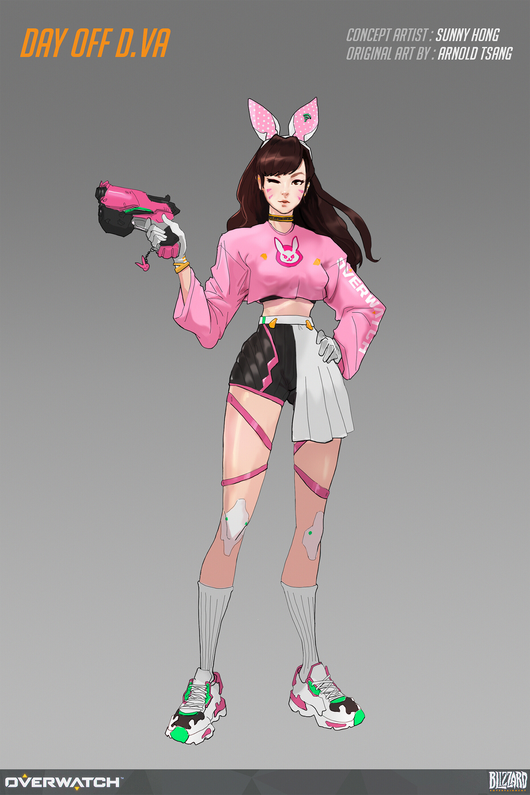 Sunny Hong - Overwatch D.Va Skin 