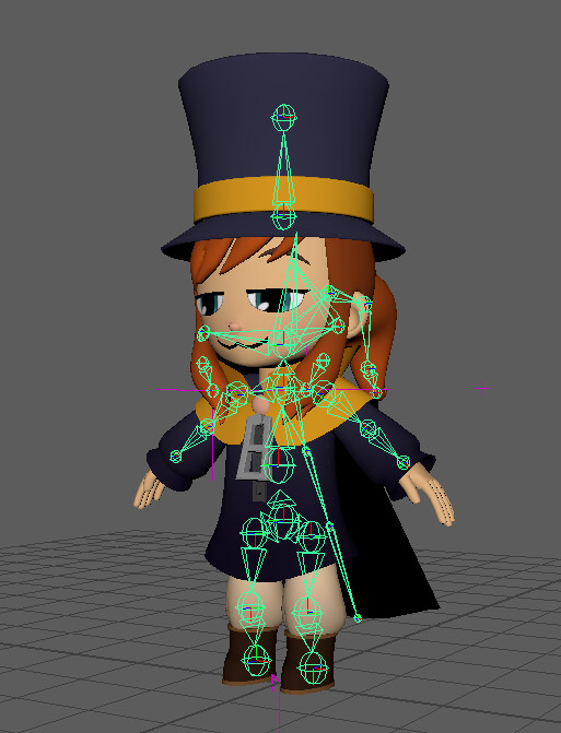 Custom / Edited - A Hat in Time Customs - Hat Kid (N64-Style) - The Models  Resource