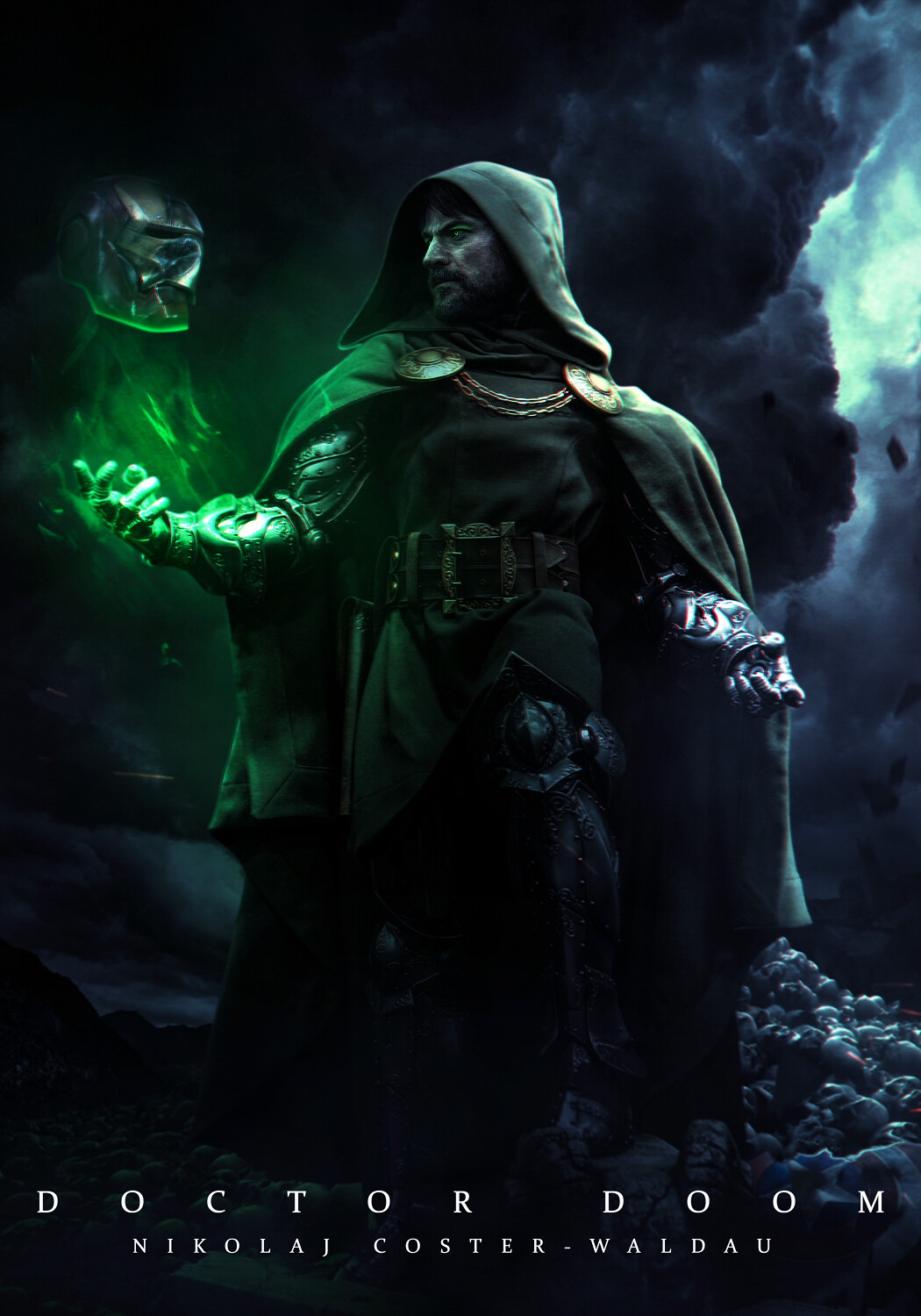 I wanted to do another Dr Doom piece of Nikolai Coster Waldau after all the...