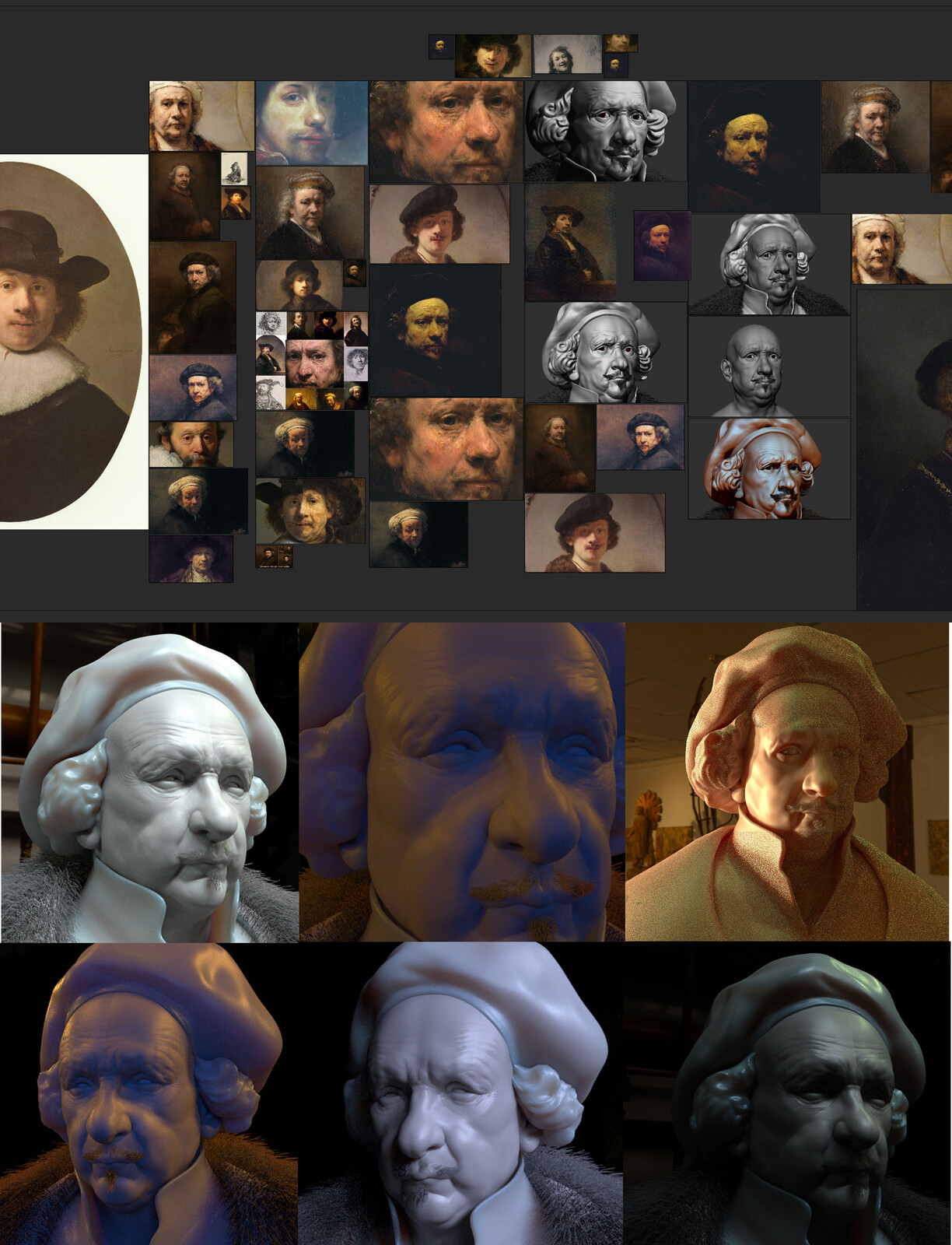 mood board  and Study of light 