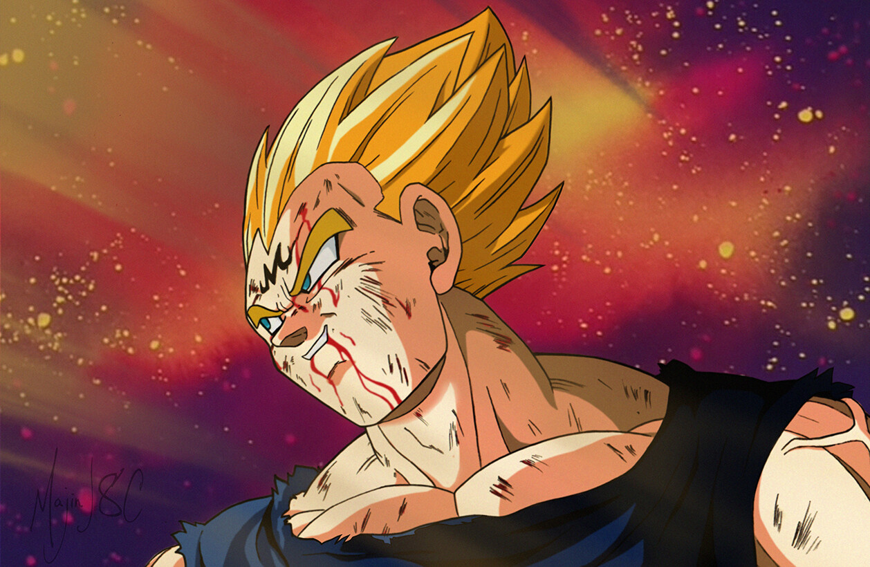 signed majin vegeta