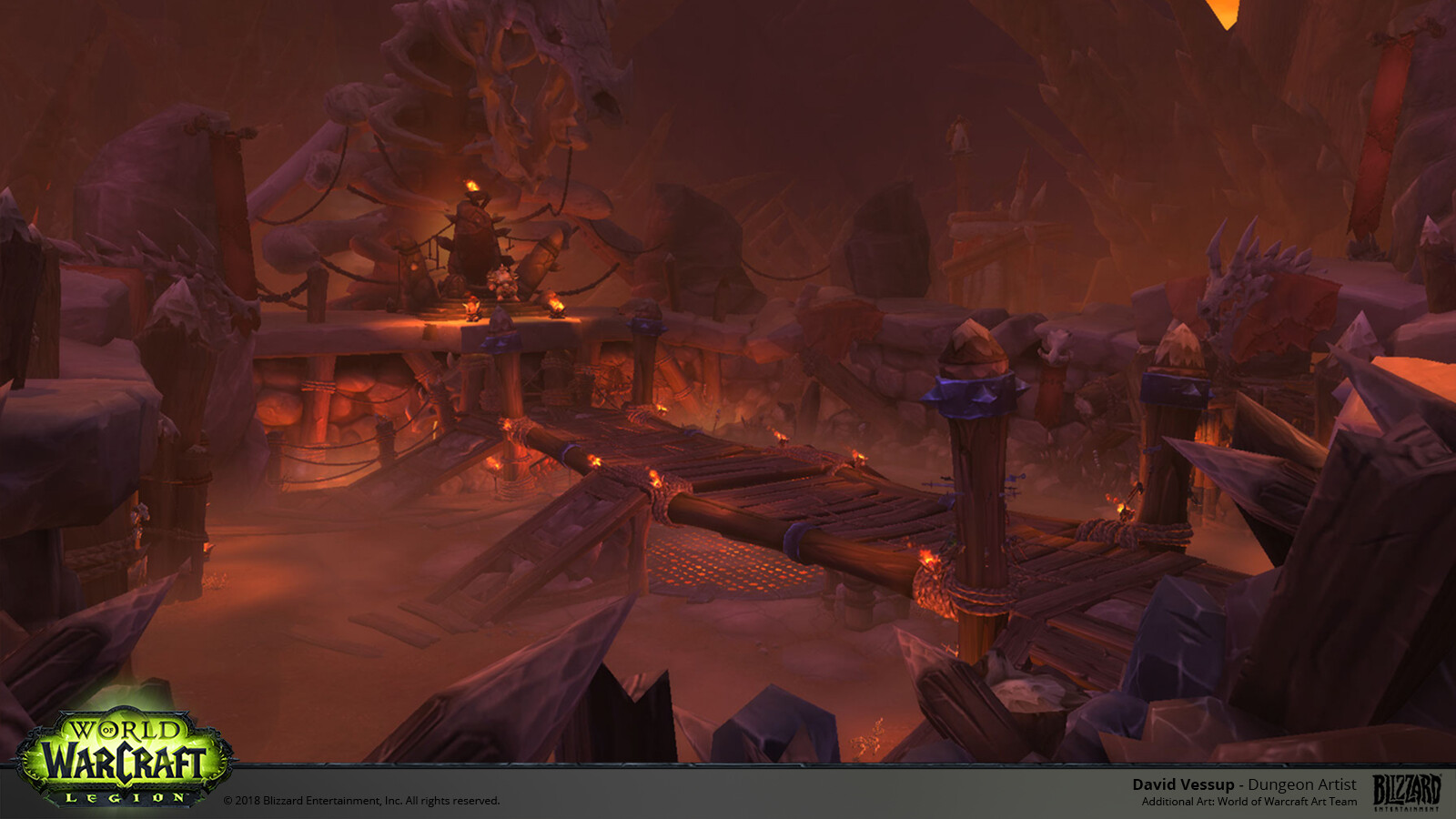 David Vessup World of Warcraft Legion Blades Edge Arena Remake