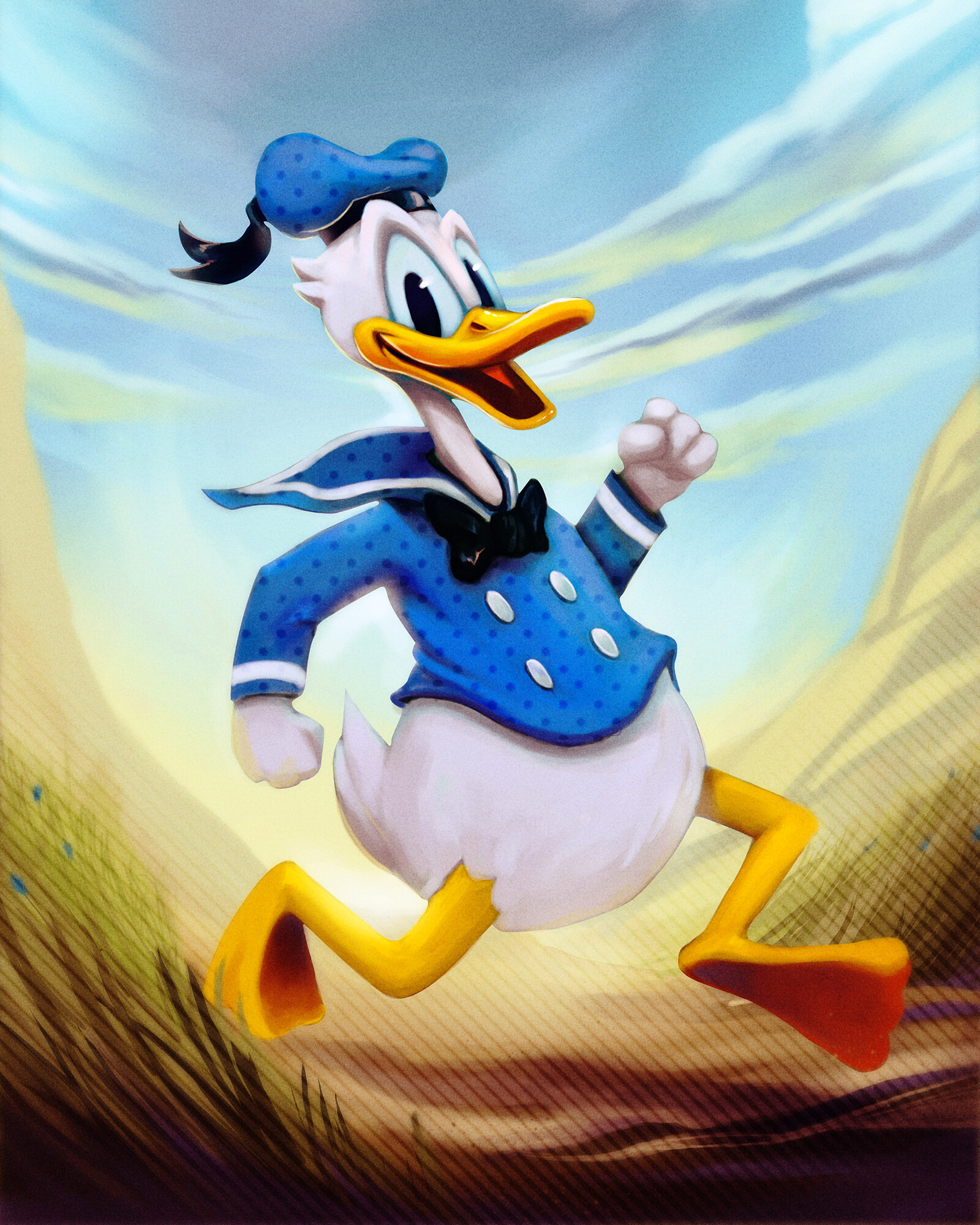 ArtStation - Donald Duck - Fan art