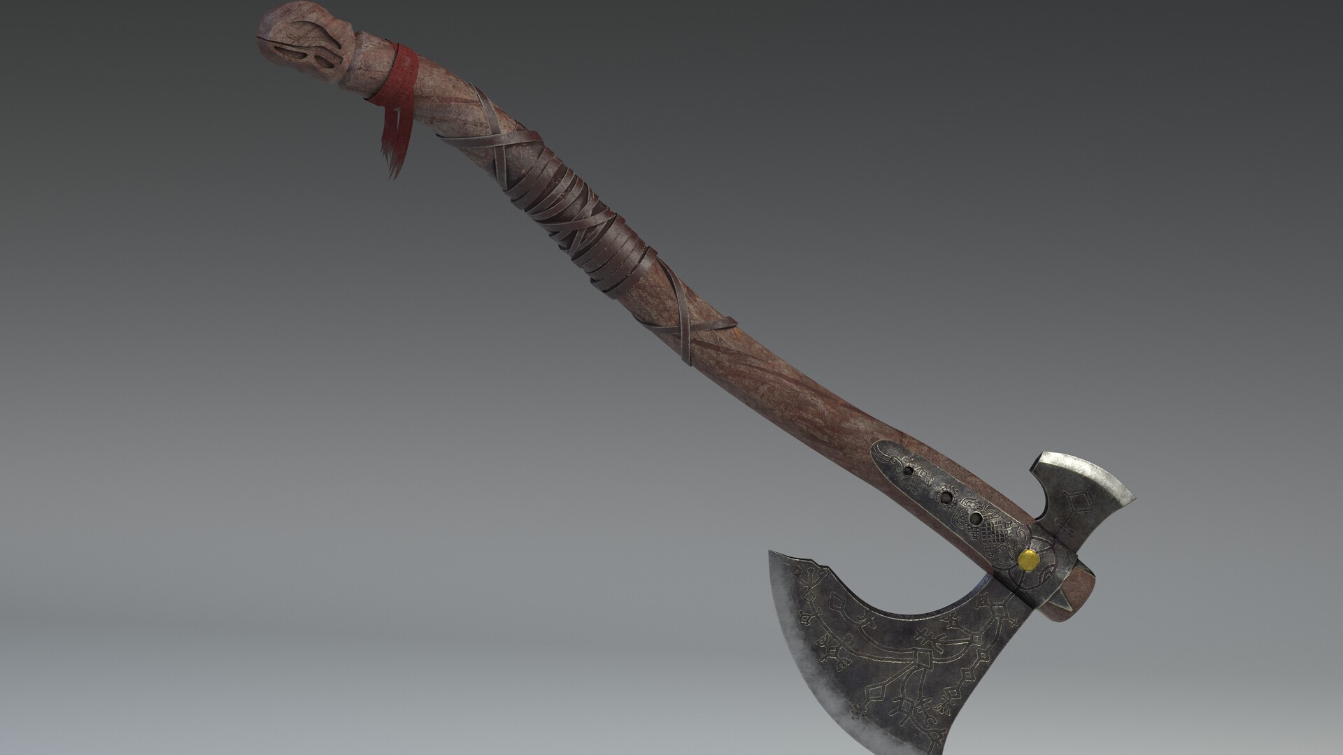 Artstation God Of War Leviathan Axe Ricardo Andrar