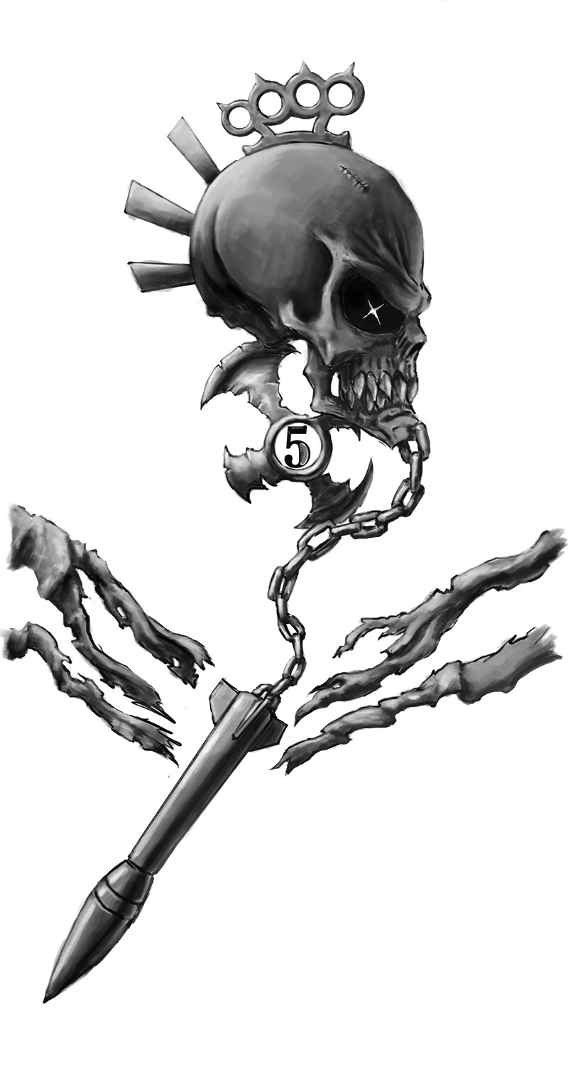 Logo Five Finger Death Punch Tattoo Designs