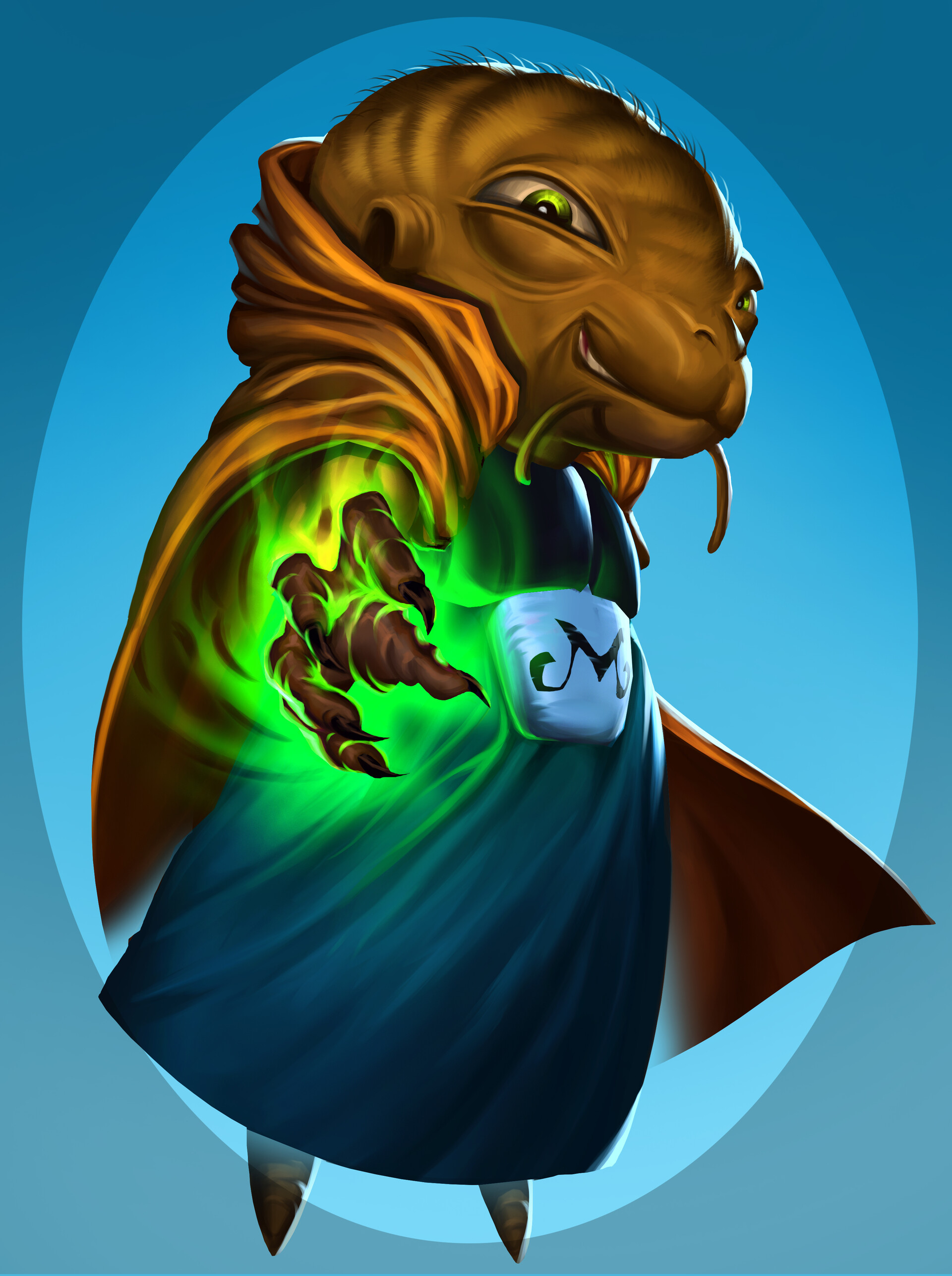 Artstation Babidi Hearthstone Paulo V Alves