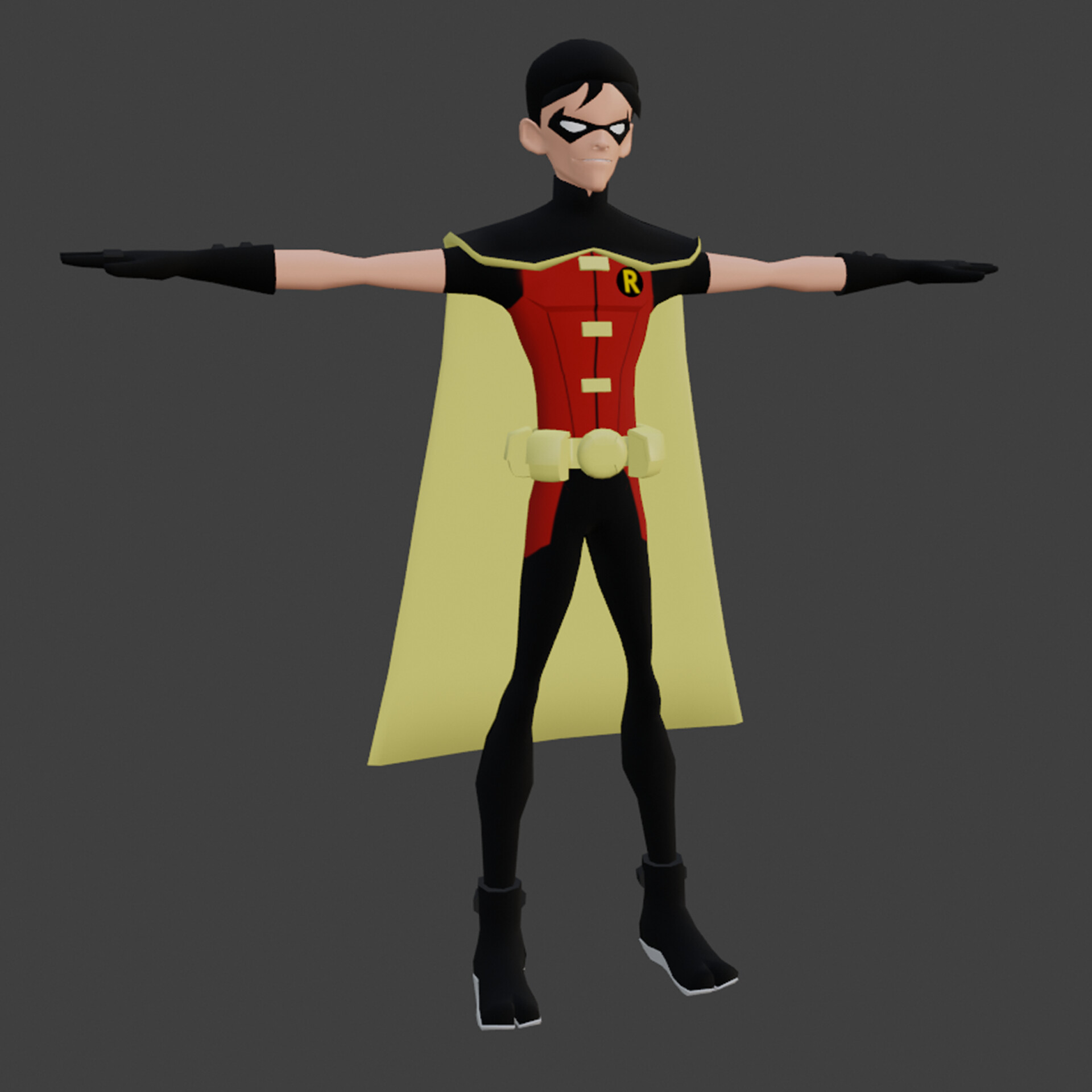 young justice robin wallpaper
