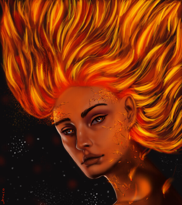 ArtStation - Fanart X-men Dark Phoenix
