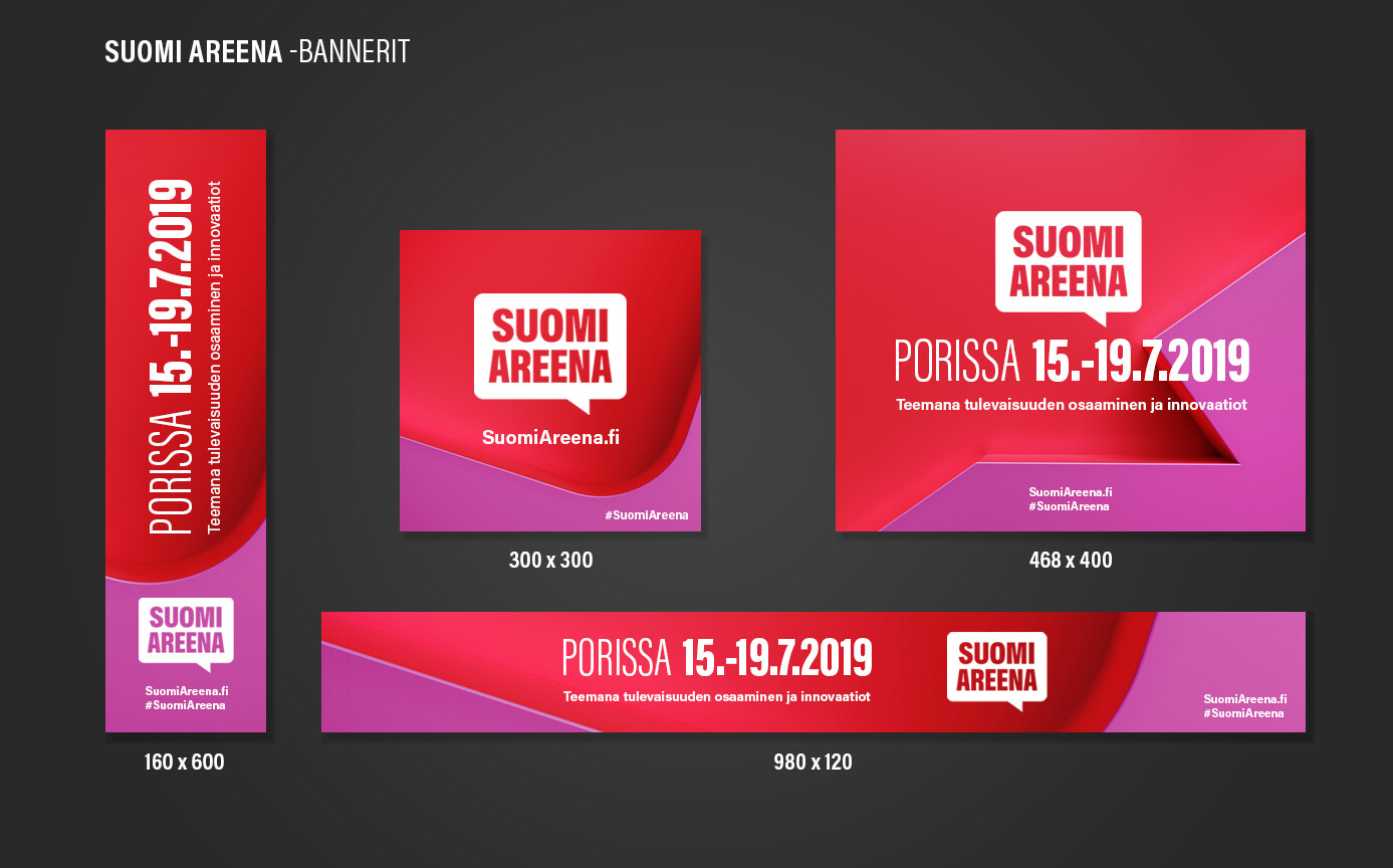 Patrick Tamminen Suomiareena Banner Design Patrick Tamminen Suomiareena Banner Design