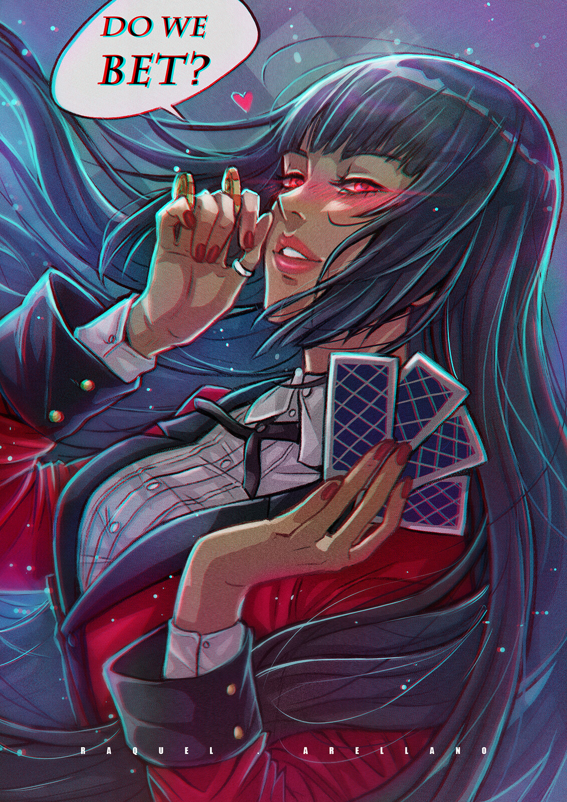 Artstation Yumeko Jabami Kakegurui Rarellano Art An institution for the privileged with a very peculiar she is an analysis and meta writer that has been active in a few fandoms including kakegurui, tokyo ghoul. artstation yumeko jabami kakegurui