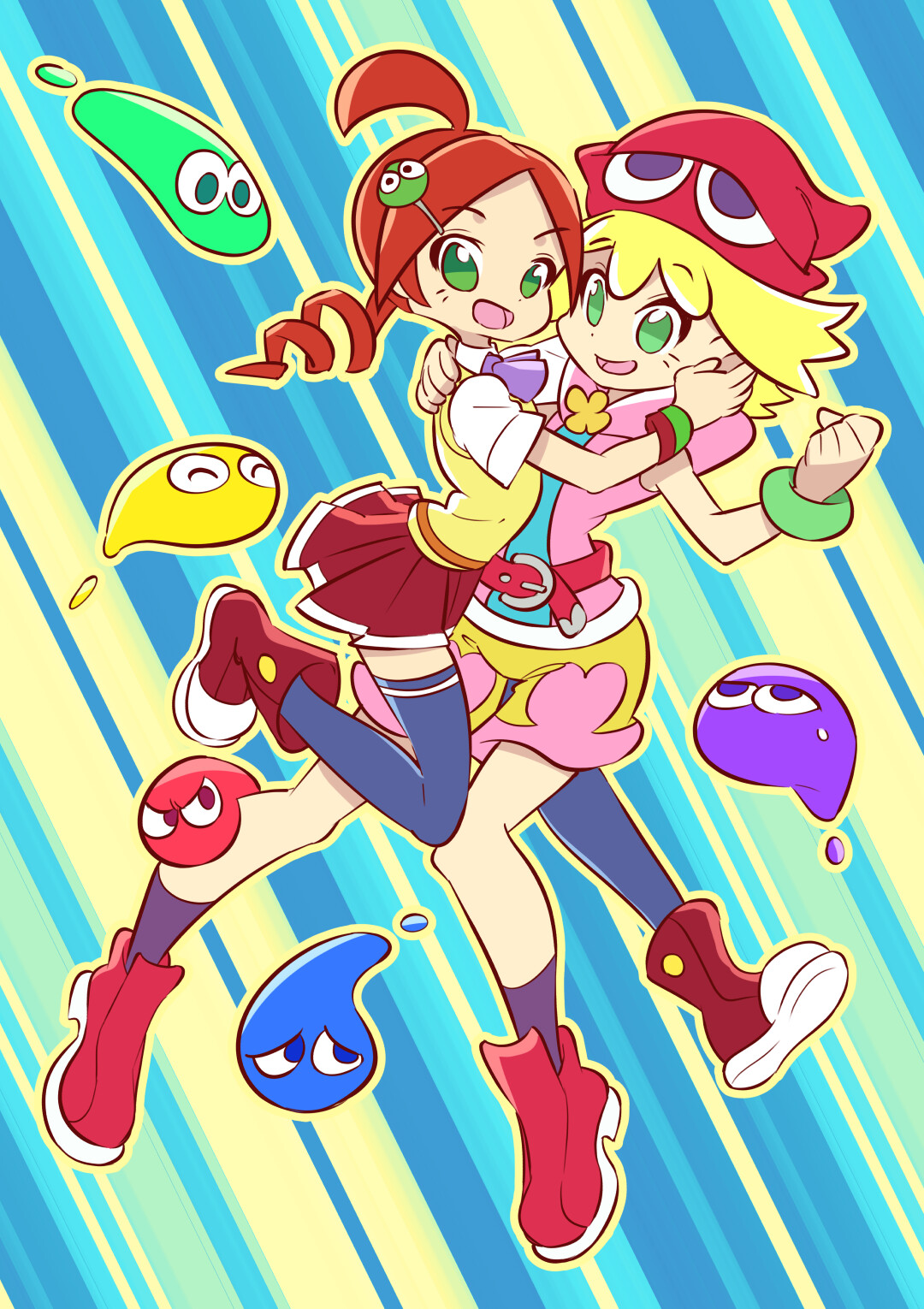 Puyo-Puyo fanart.