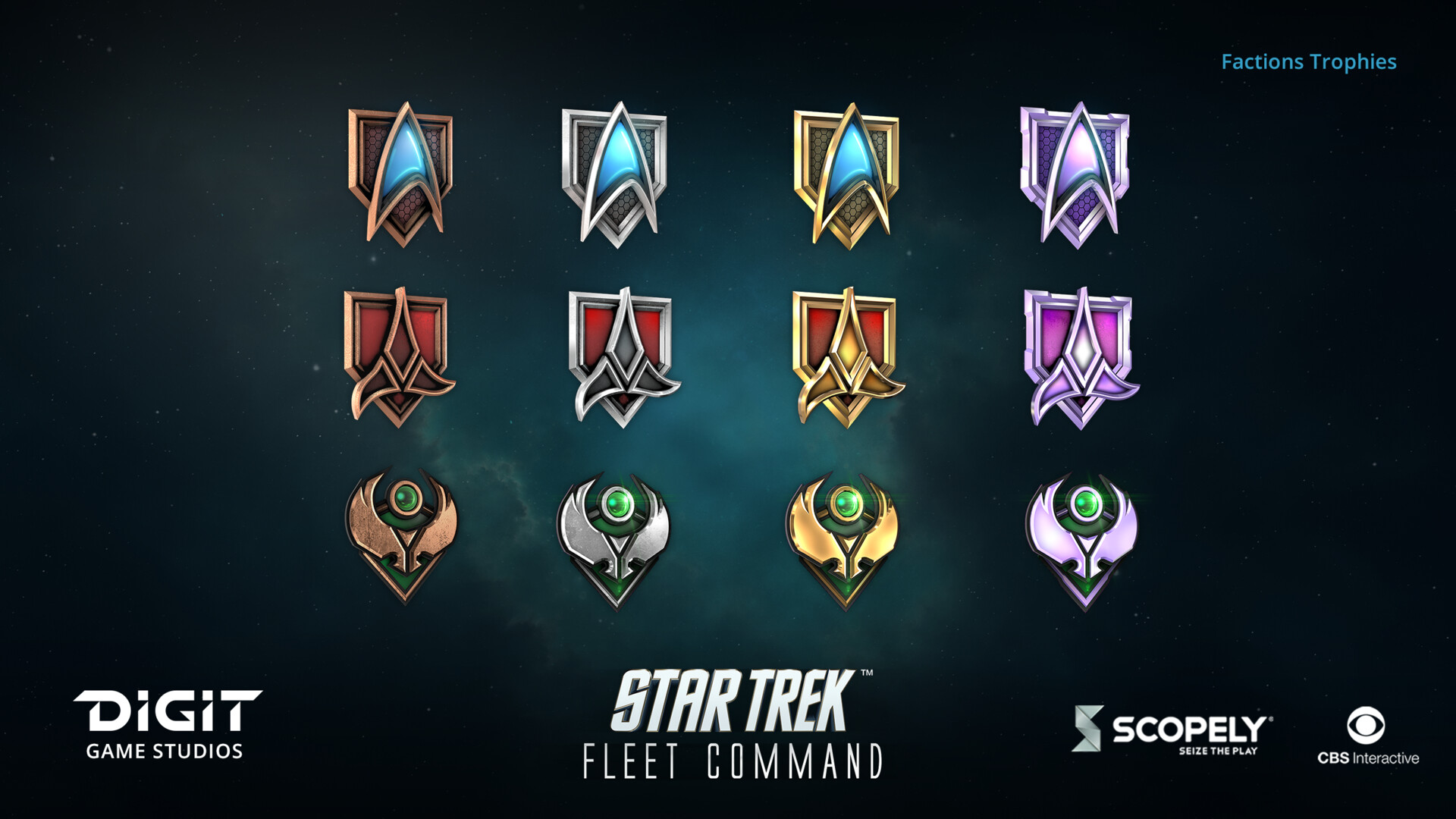 Nebojsa Bosnjak Star Trek Fleet Command Icons