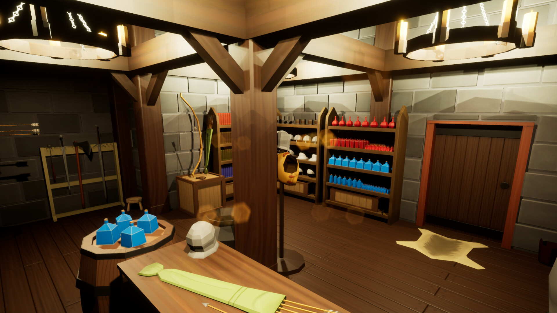 Khairil Oyok - [New Version] Low Poly Medieval Fantasy Merchant Shop ...