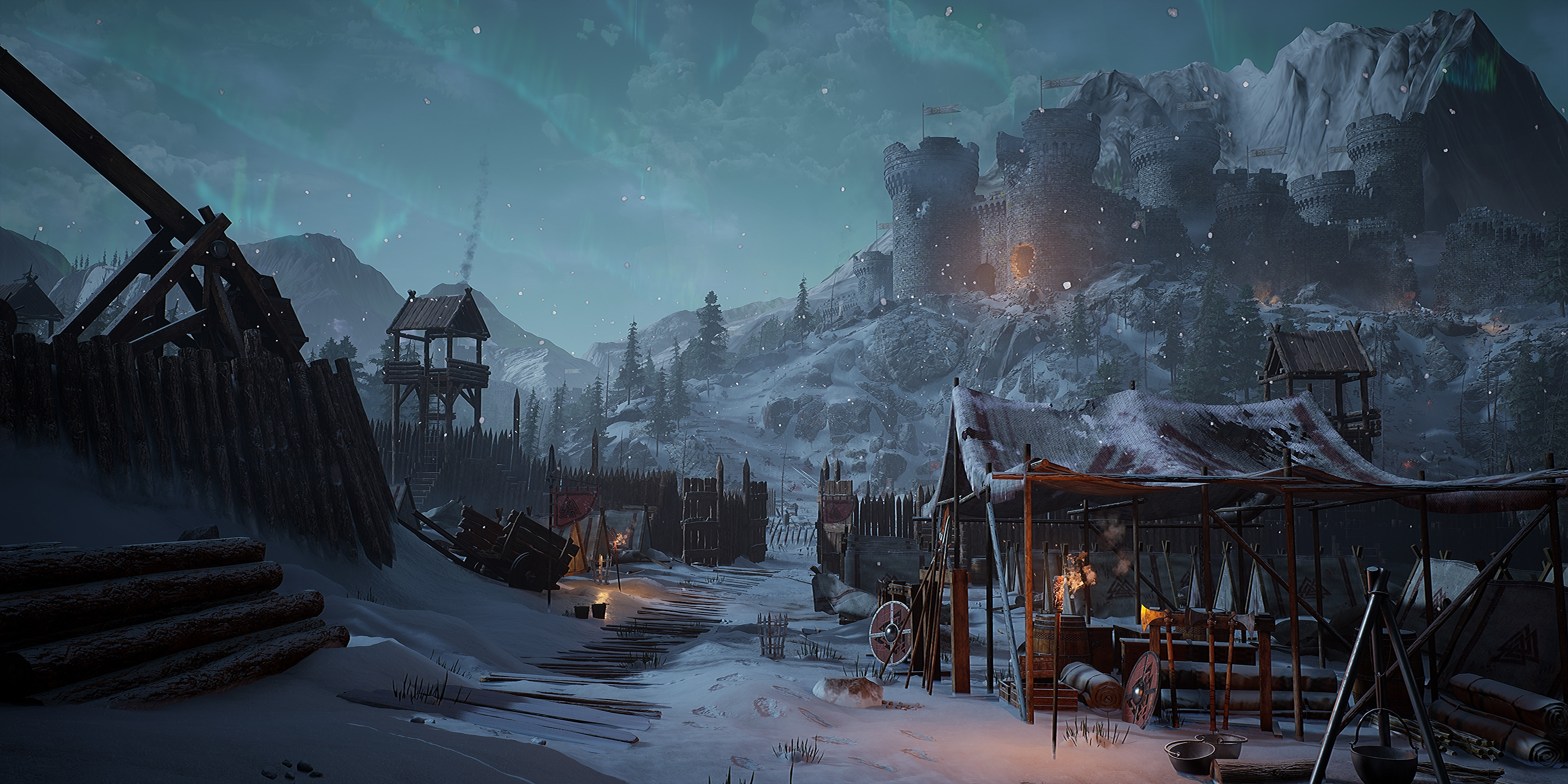 Cut shot - Siege camp proved to be too much for me to create!