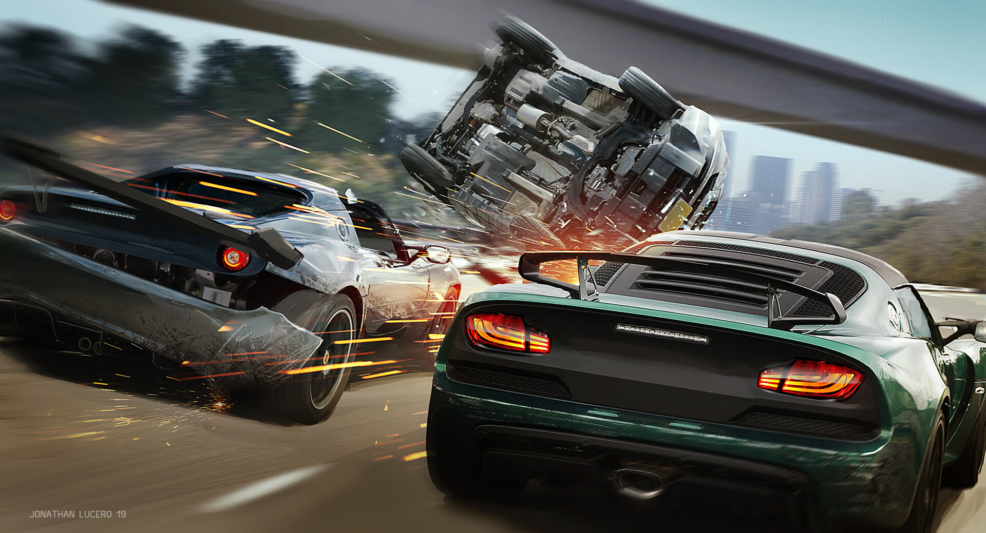 Burnout Paradise разбитые машины