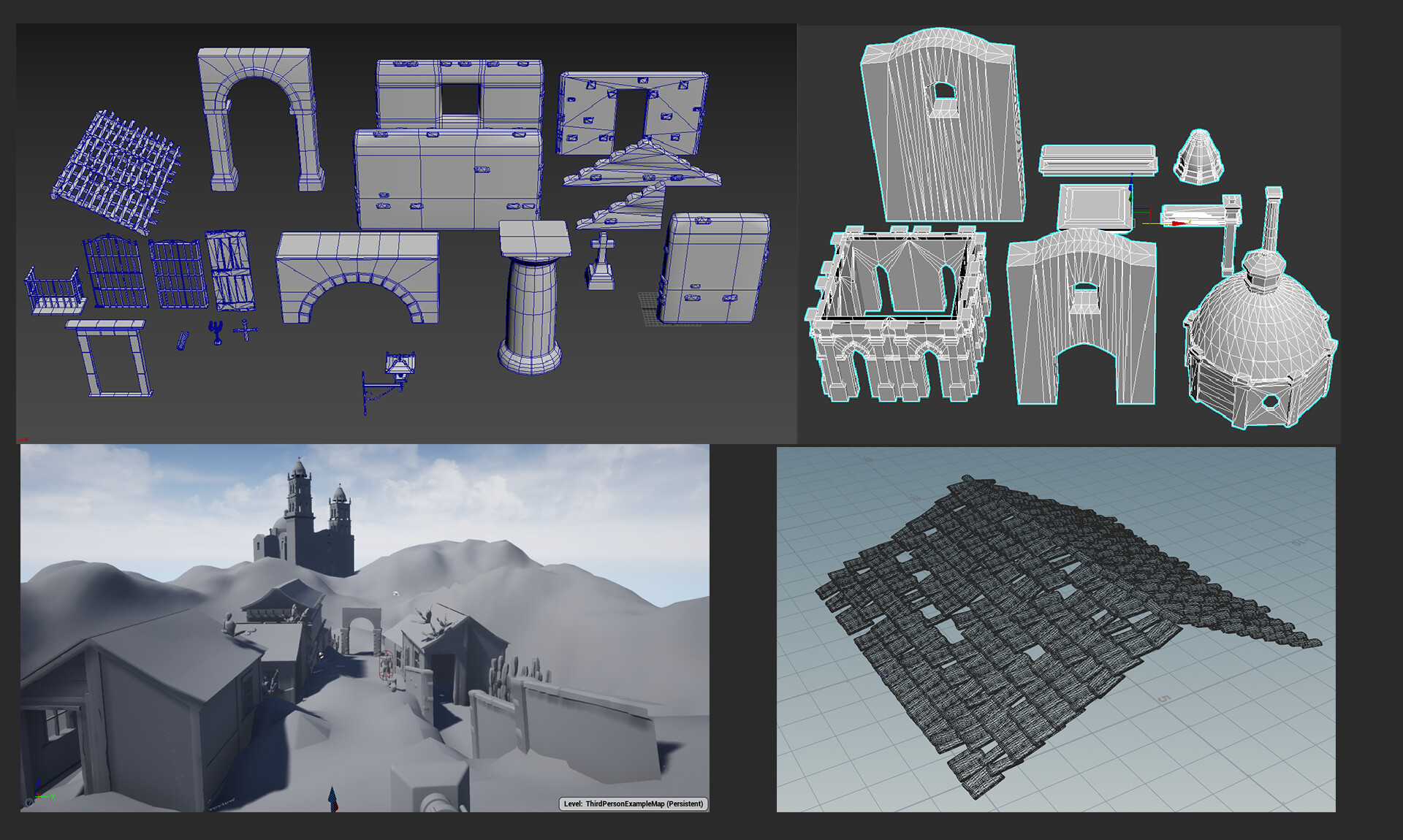 Artstation Mexican Town Environment Art In Unreal Adrian De La Garza