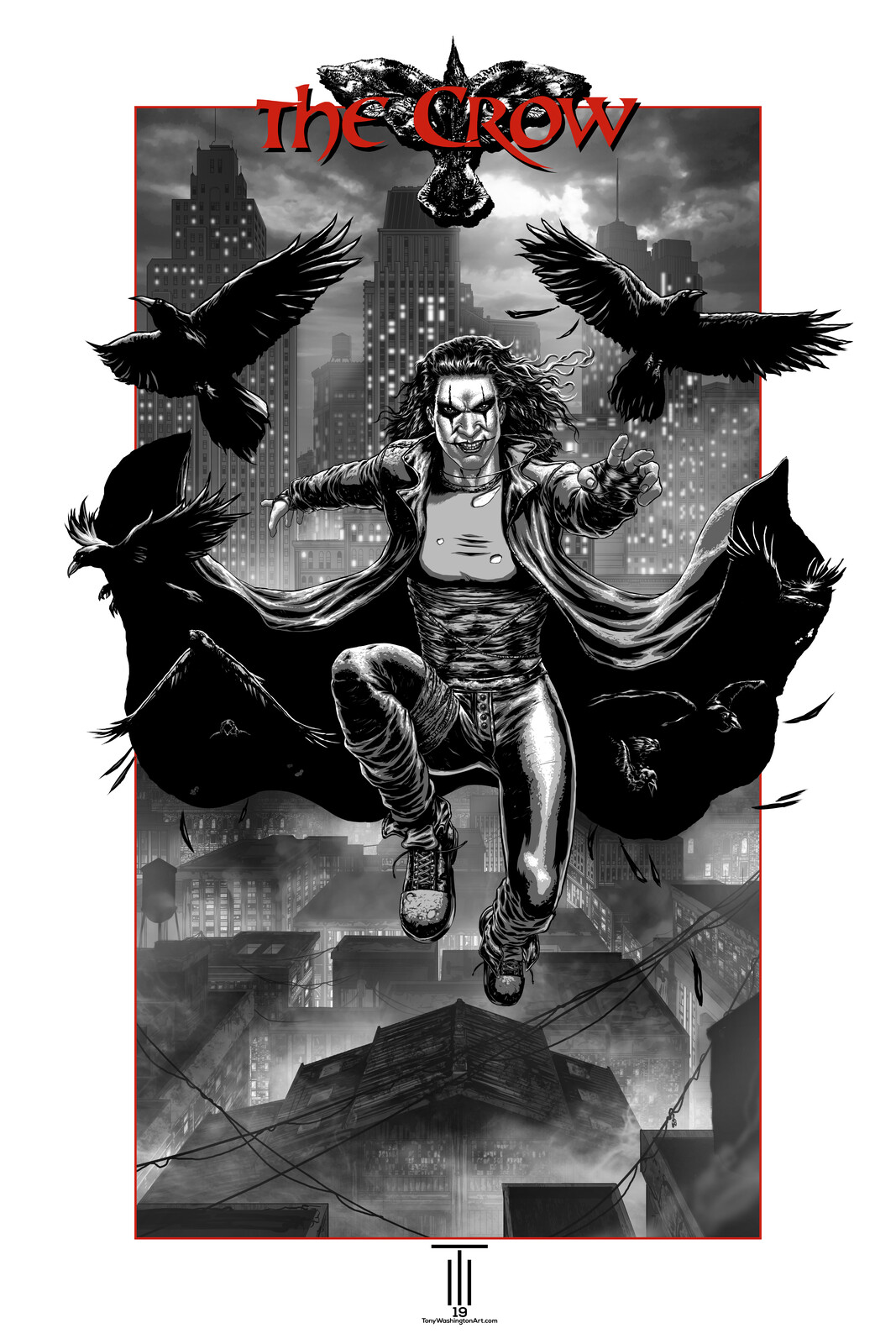 SDCC 2019 The Crow Poster