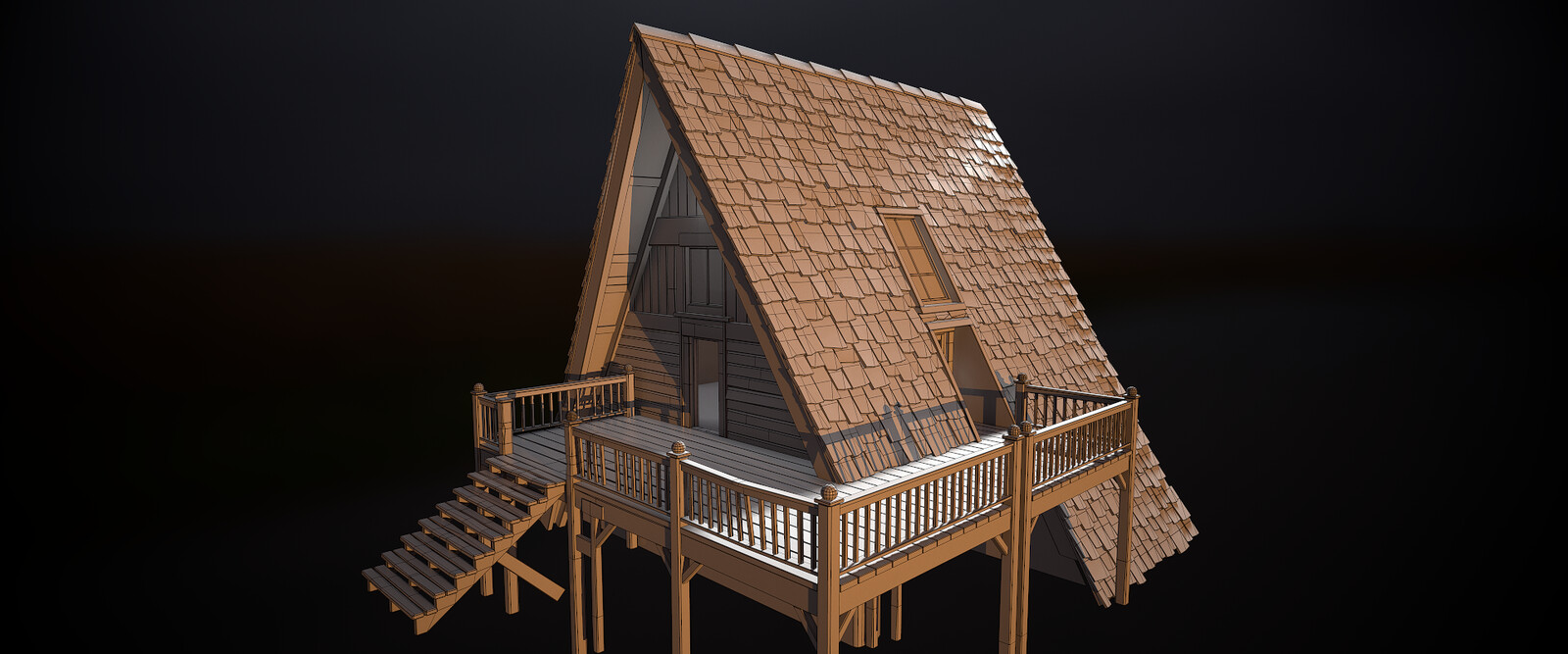 Cabin Wireframe