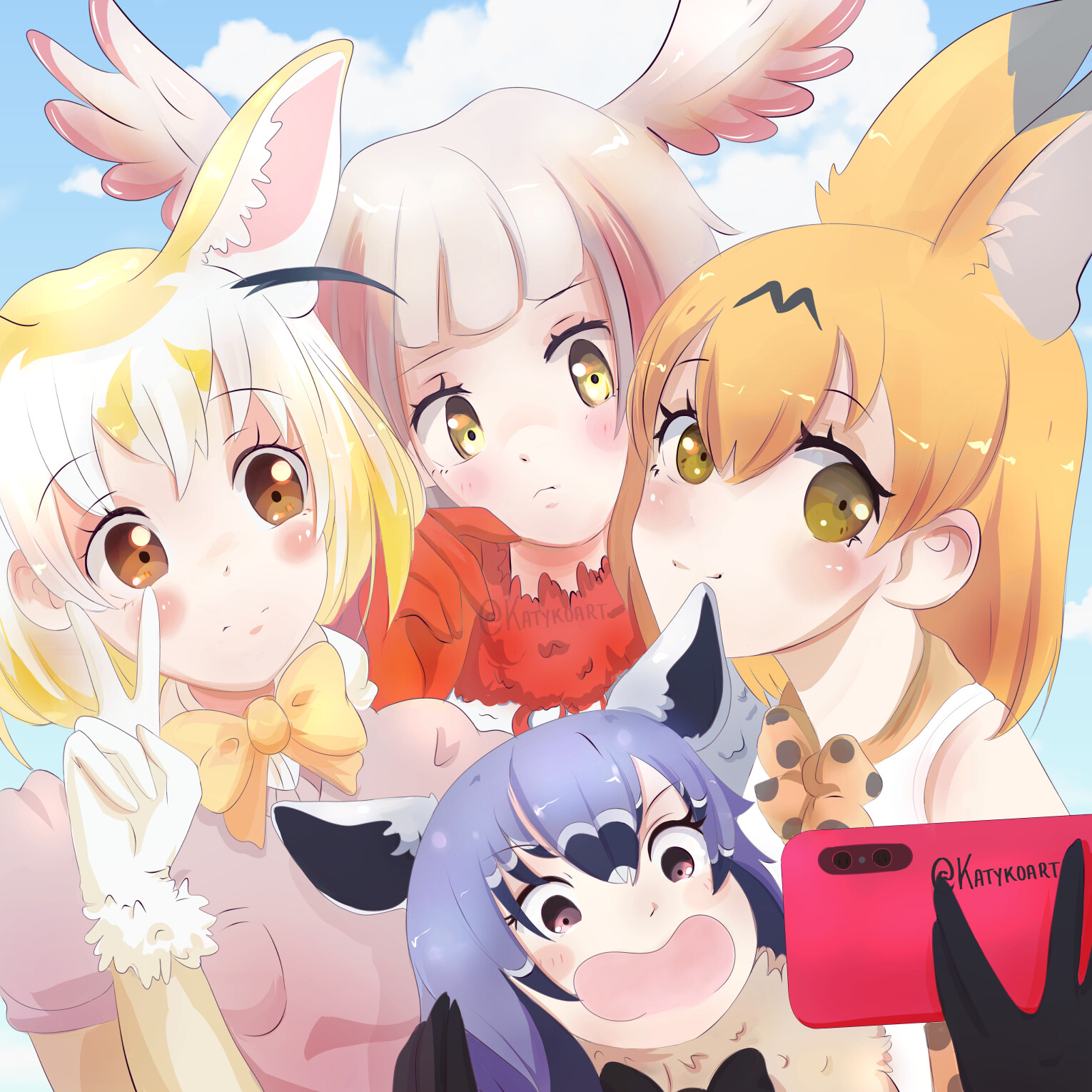 Artstation Kemono Friends けものフレンズ アニメ