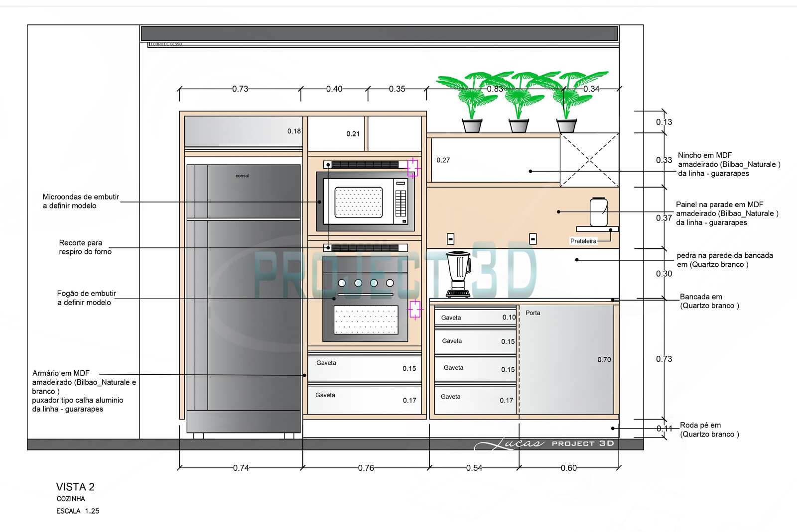 Projeto Marcenaria Cozinha