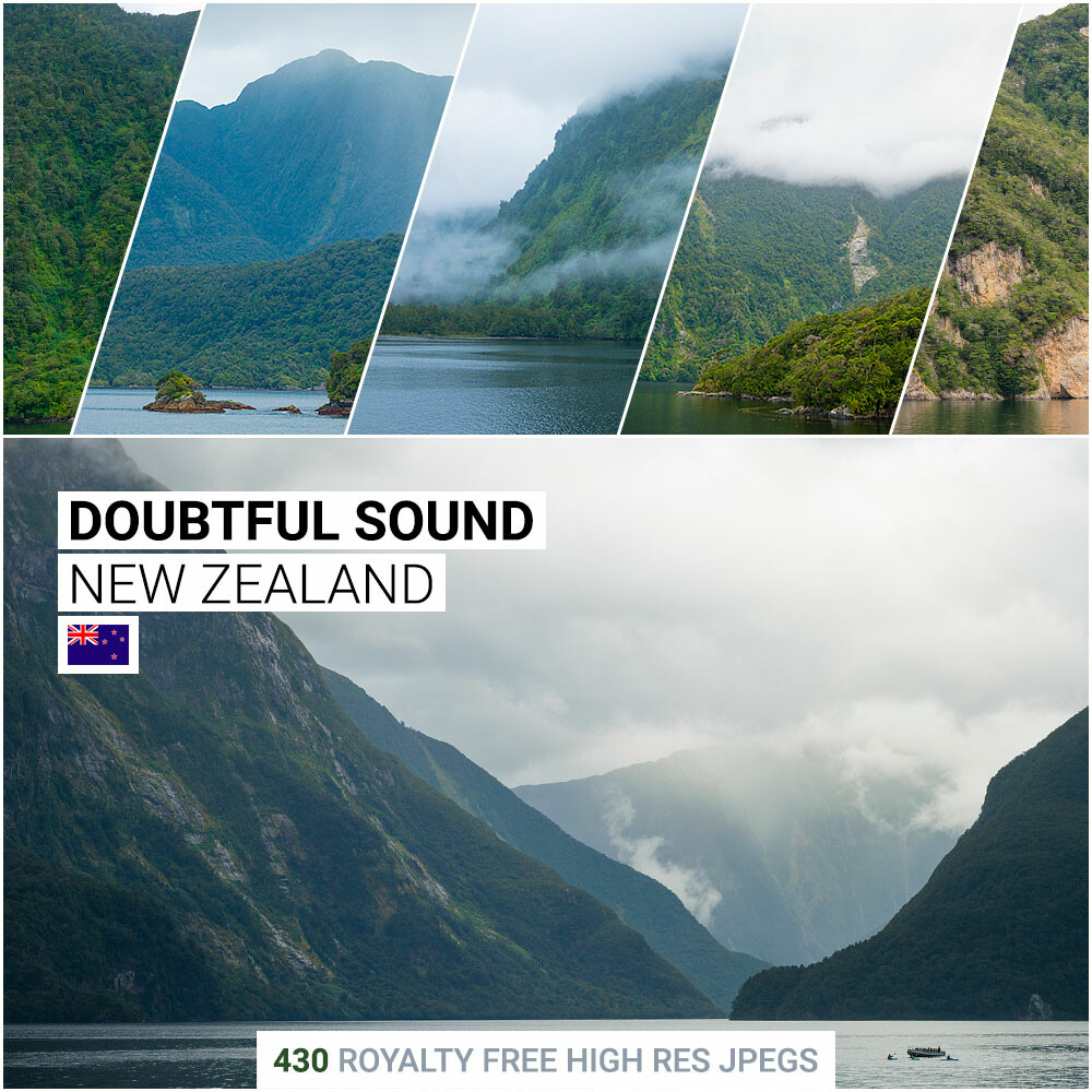 Artstation Doubtful Sound Matte Painting Reference