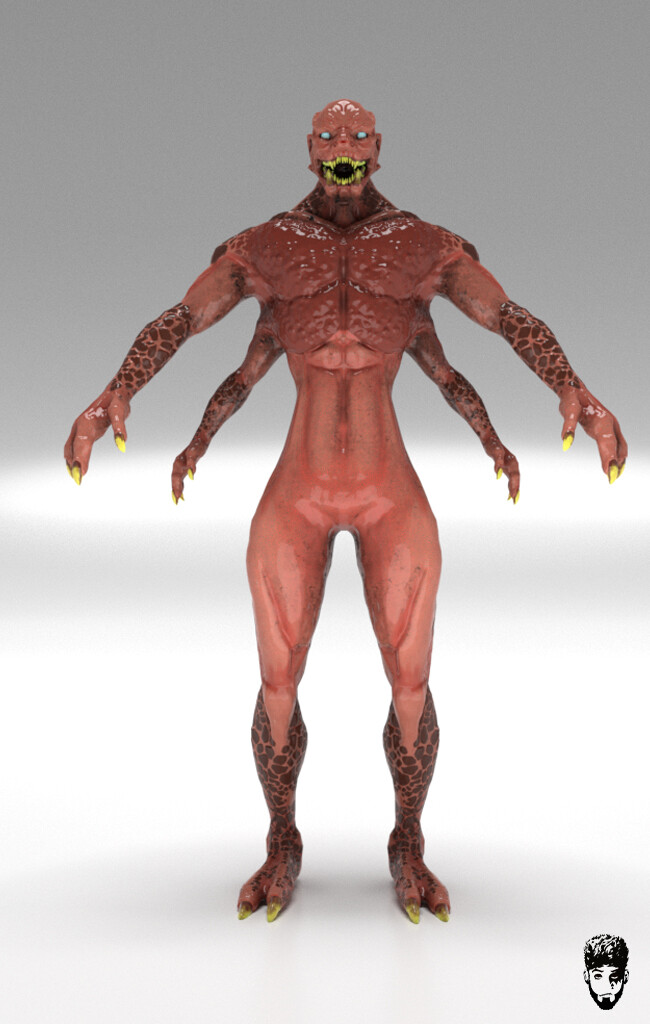 complete Texturing front pose