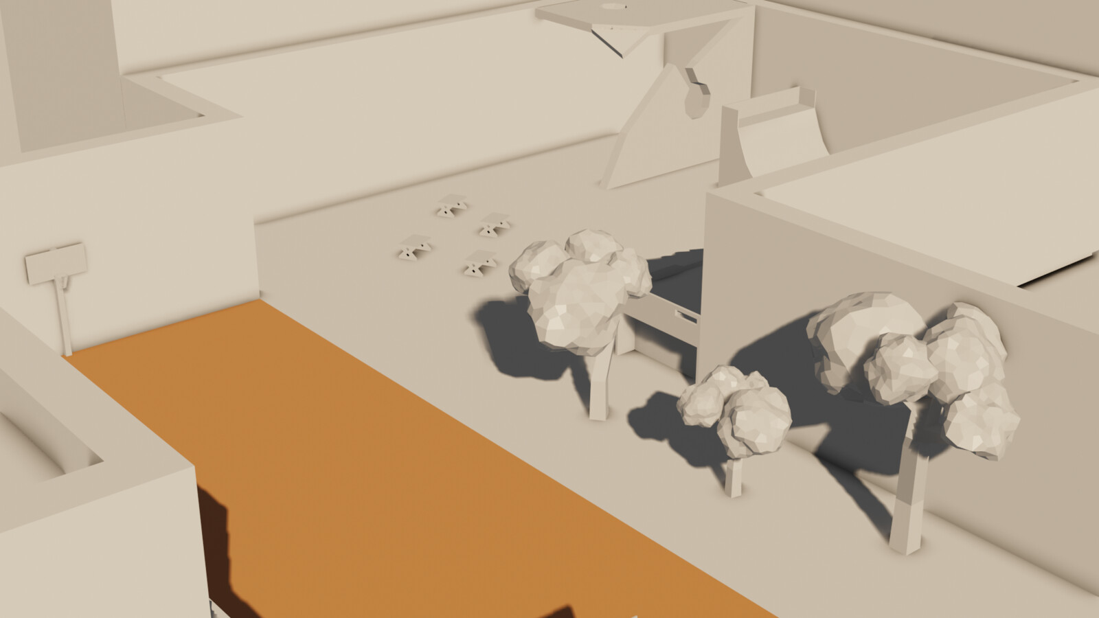 Square prototype, lighting test