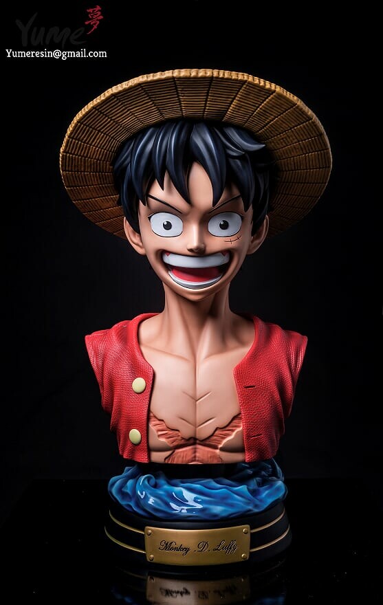 Artstation Monkey D Luffy Bust Yuri Bolivar Do Monte Malachias