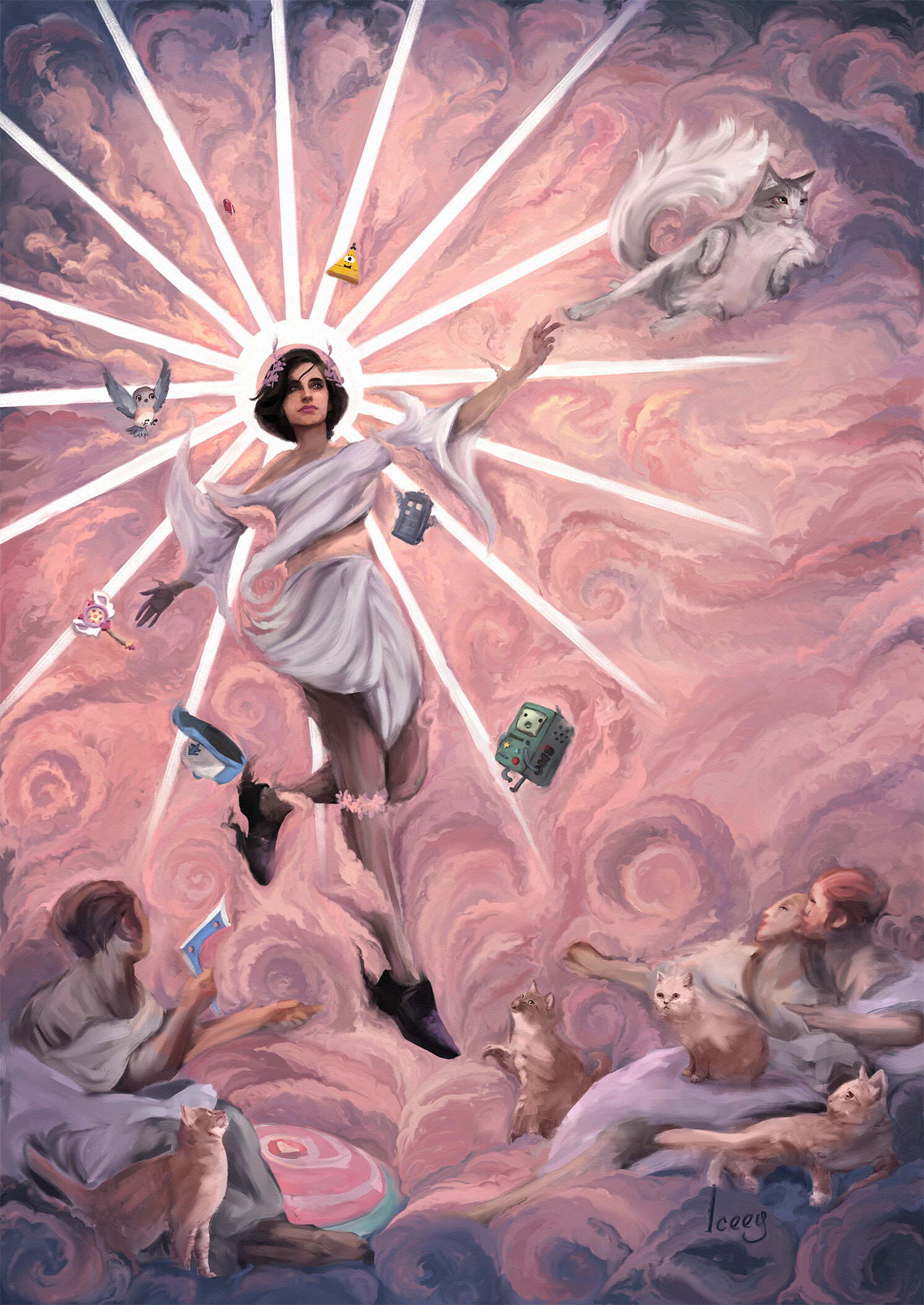 Artstation Patron Saint Of Cats And Memes Zahid Lagumdzic