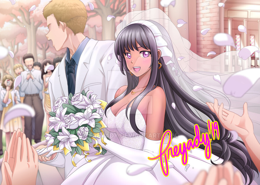 Freya Dy Anime Colored Illustration Commission