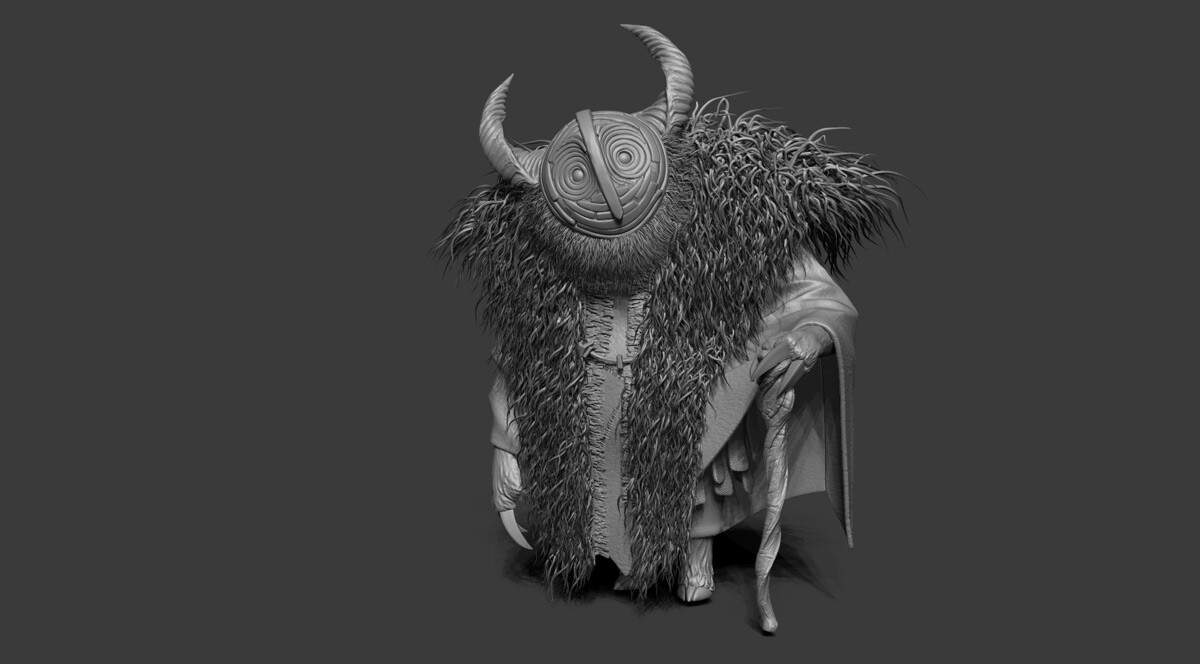 ZBrush sculpt (from the ZBrushLive streams)