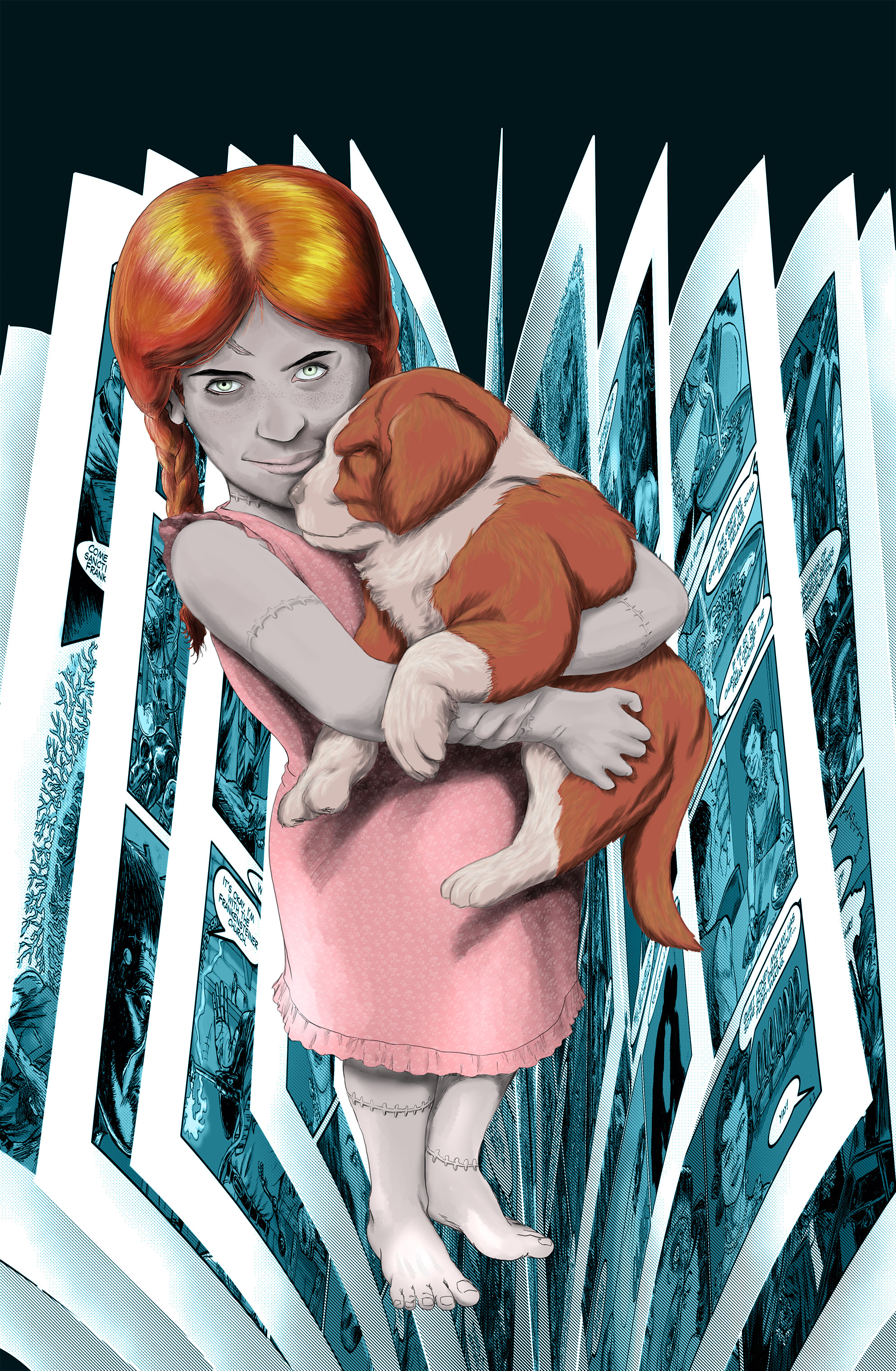 Cover Illustration for Flip Vol. 2 #1 published by A.A.M. Markosia