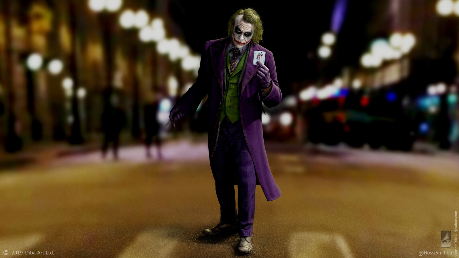 Joker (Heath Ledger) Real time.