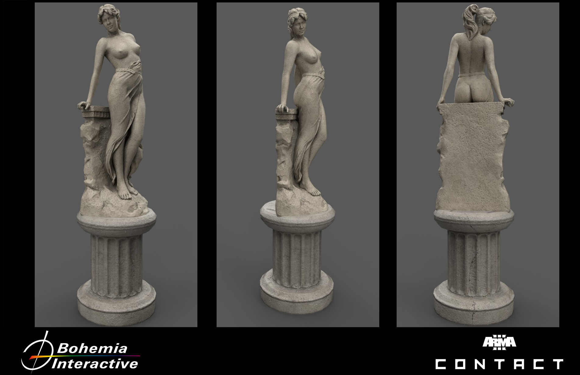 ArtStation - Woman statue